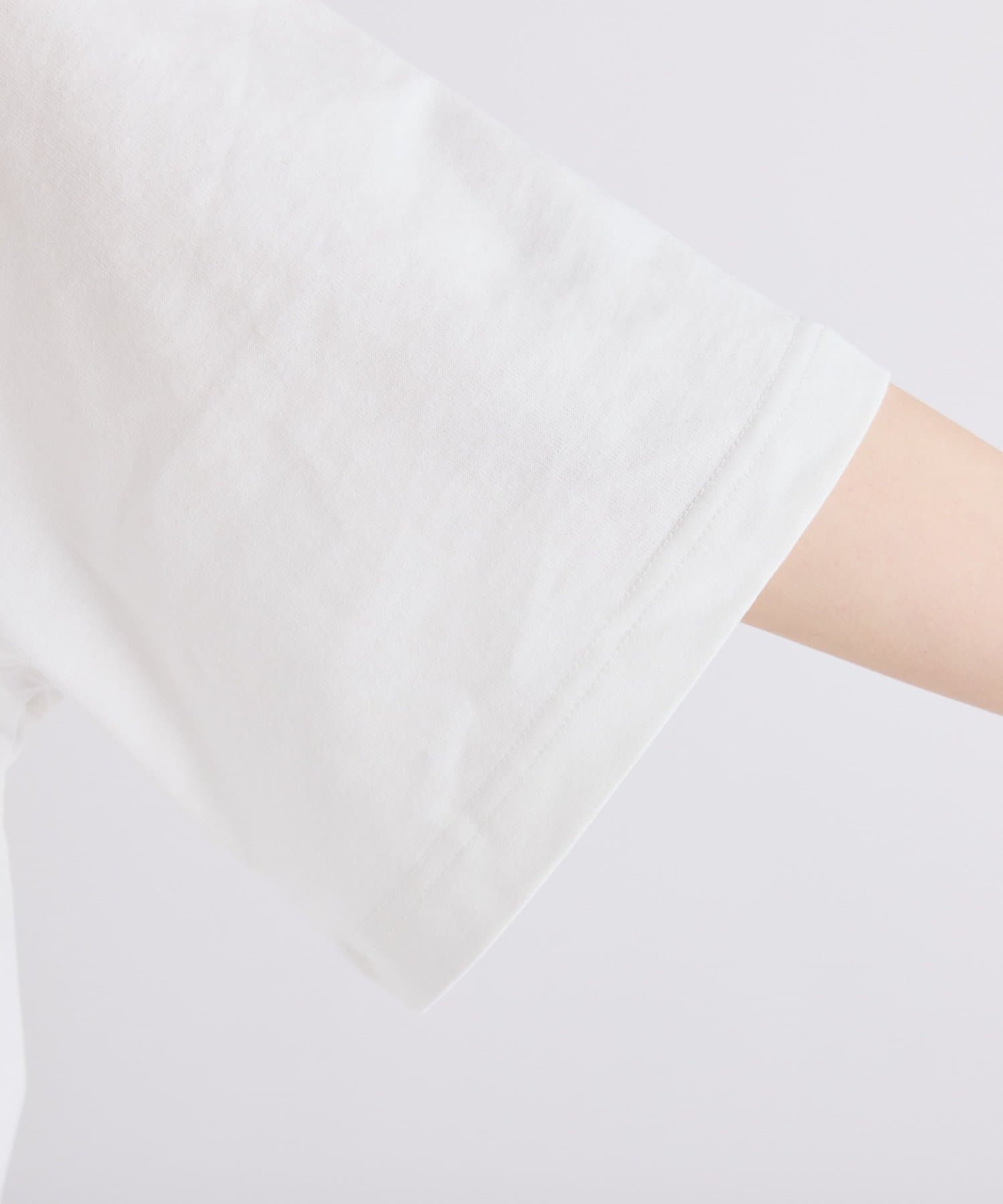 CIAOPANIC TYPY(チャオパニックティピー) フロッキーロゴプリント半袖オーバーTee