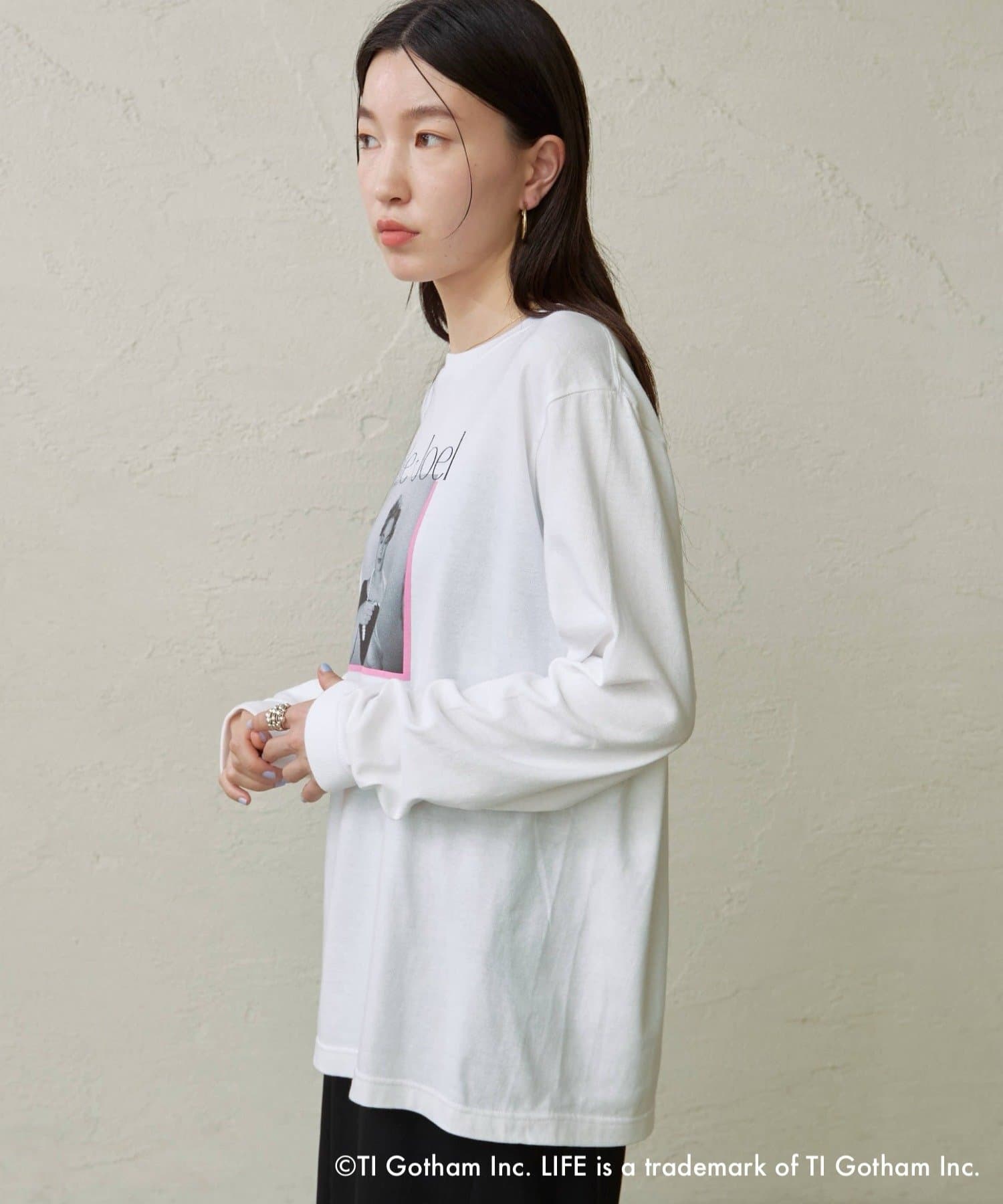 Omekashi(オメカシ) 【GOOD ROCK SPEED】LIFE PC PHOTO ロングTシャツ Y