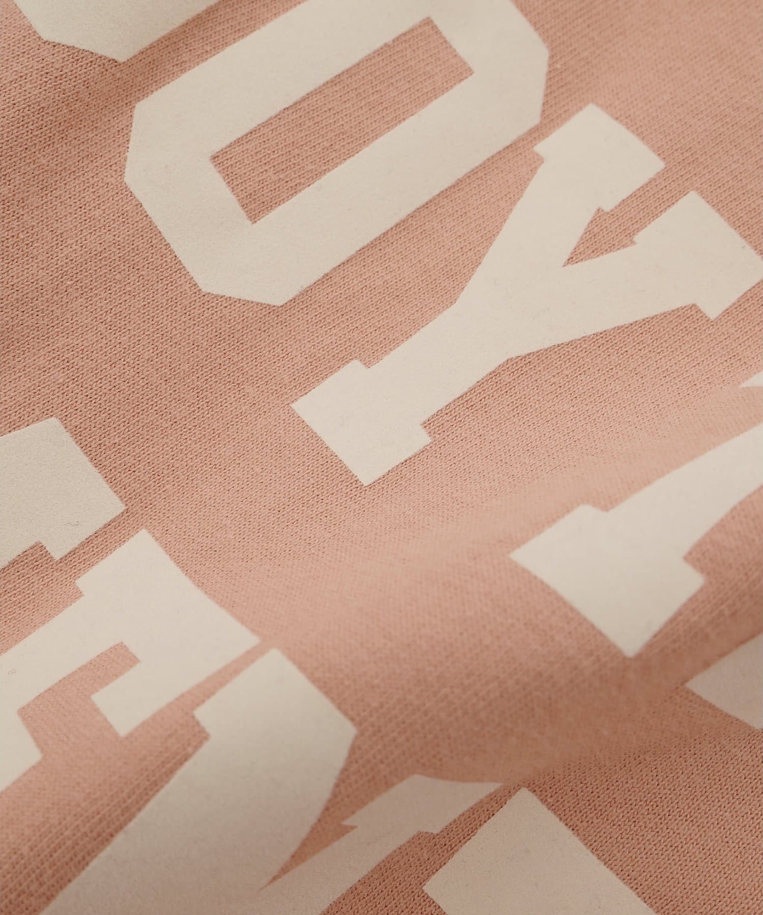 Whim Gazette(ウィム ガゼット) フロッキープリントロングTシャツ