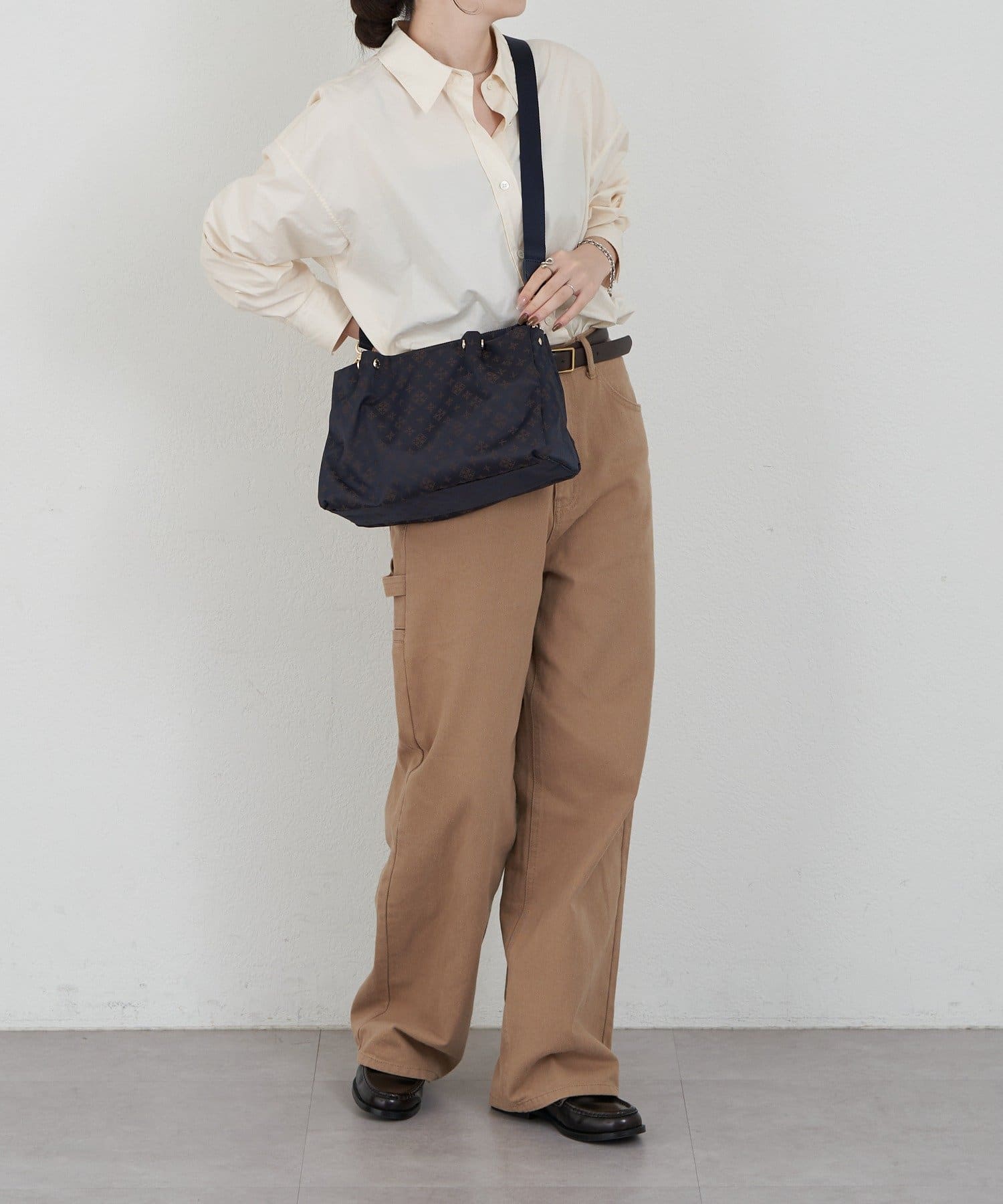 russet(ラシット) ナイロン三層2WAYミニトートバッグ