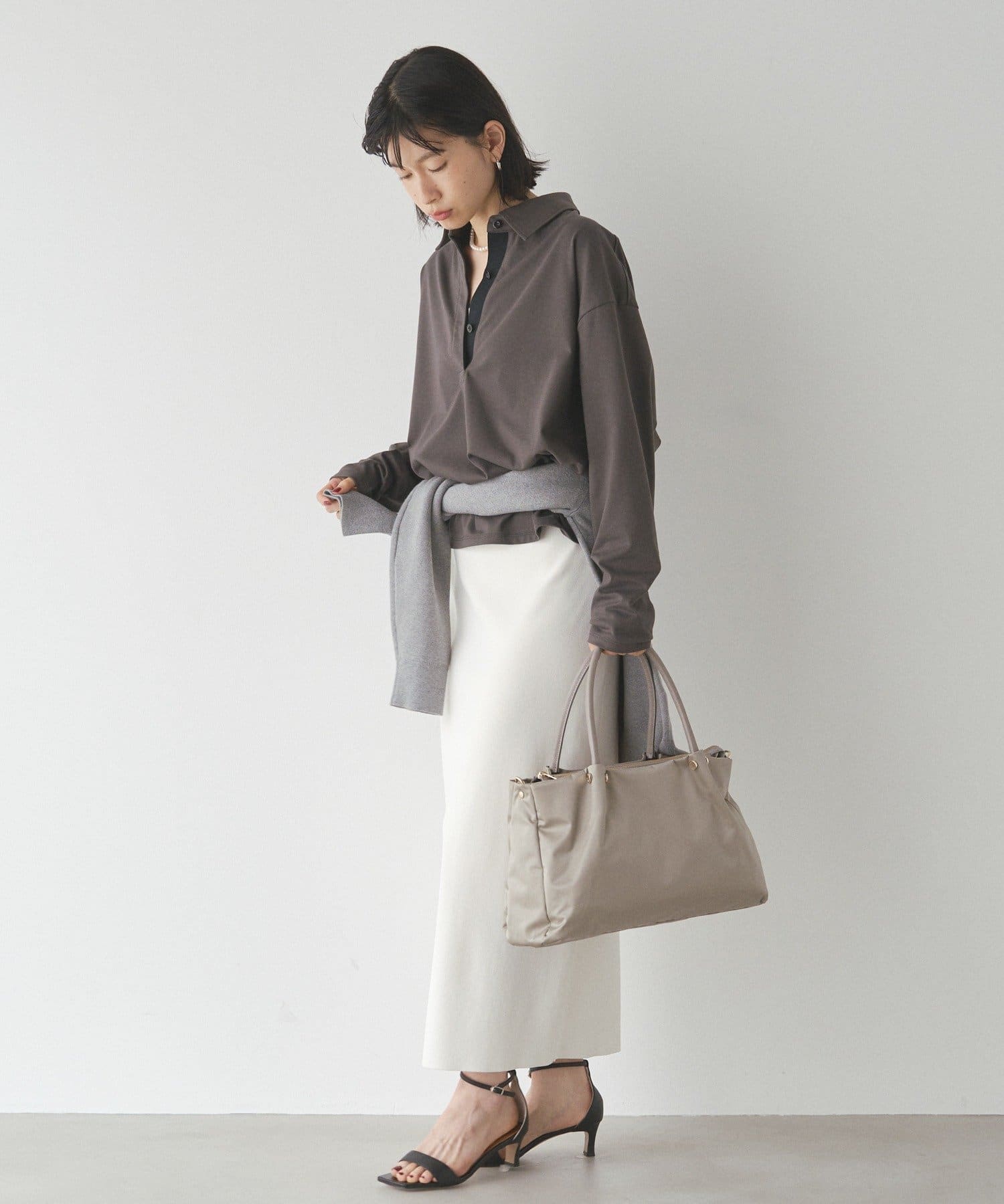 三層2wayトートバッグ M | russet(ラシット)レディース | PAL
