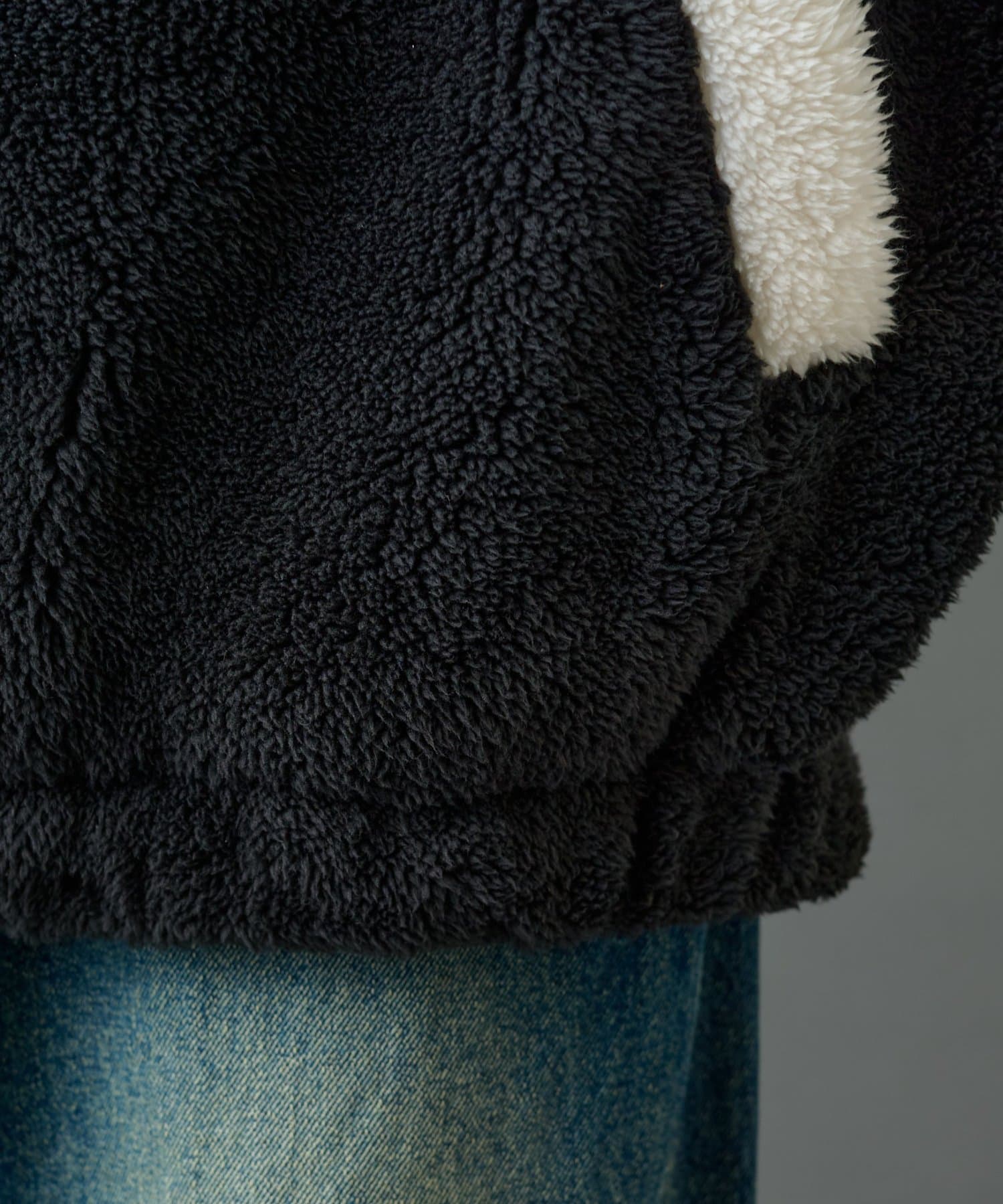 COLONY 2139(コロニー トゥーワンスリーナイン) 【リバイバル】シャギーフリースBIGスタンドブルゾン