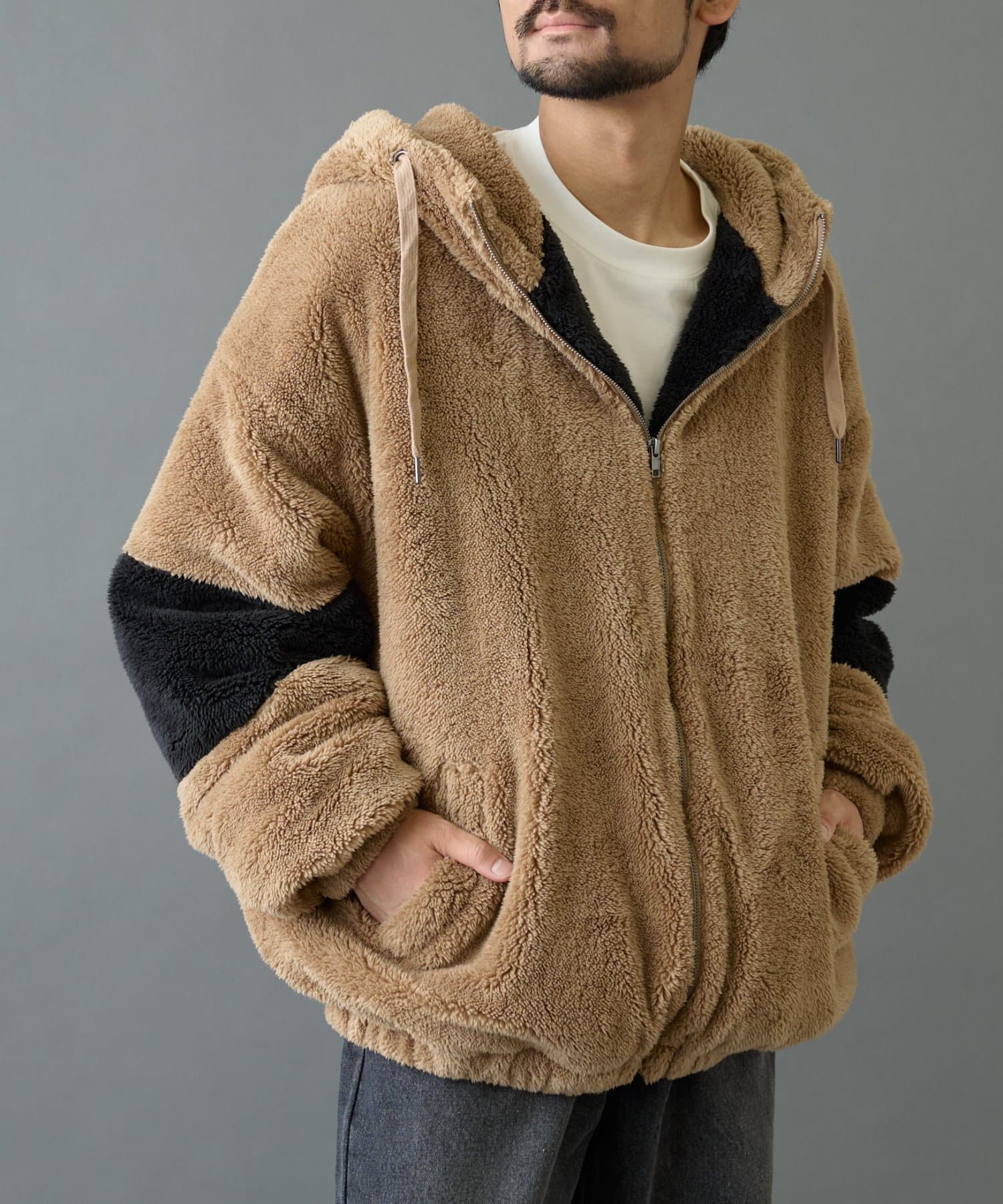 COLONY 2139(コロニー トゥーワンスリーナイン) 【リバイバル】シャギーフリースBIGパーカー