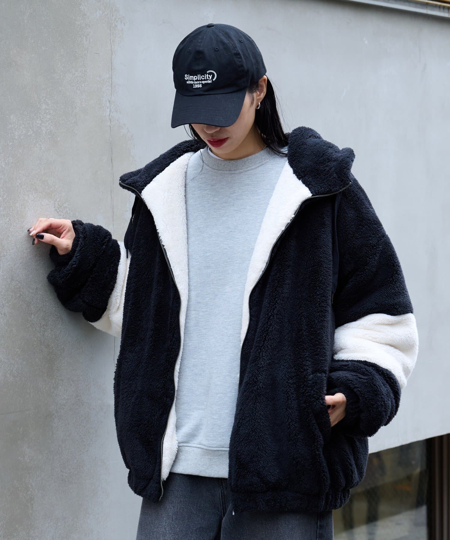 COLONY 2139(コロニー トゥーワンスリーナイン) 【リバイバル】シャギーフリースBIGパーカー