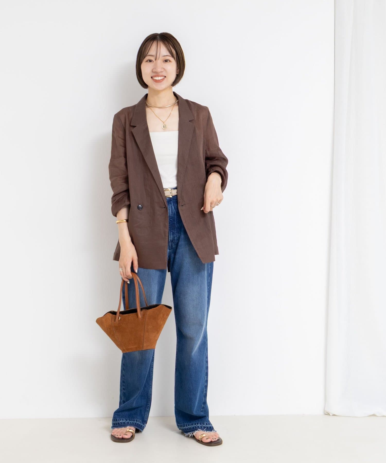 ウォッシャブルシアーラミーダブルジャケット | NOLLEY'S