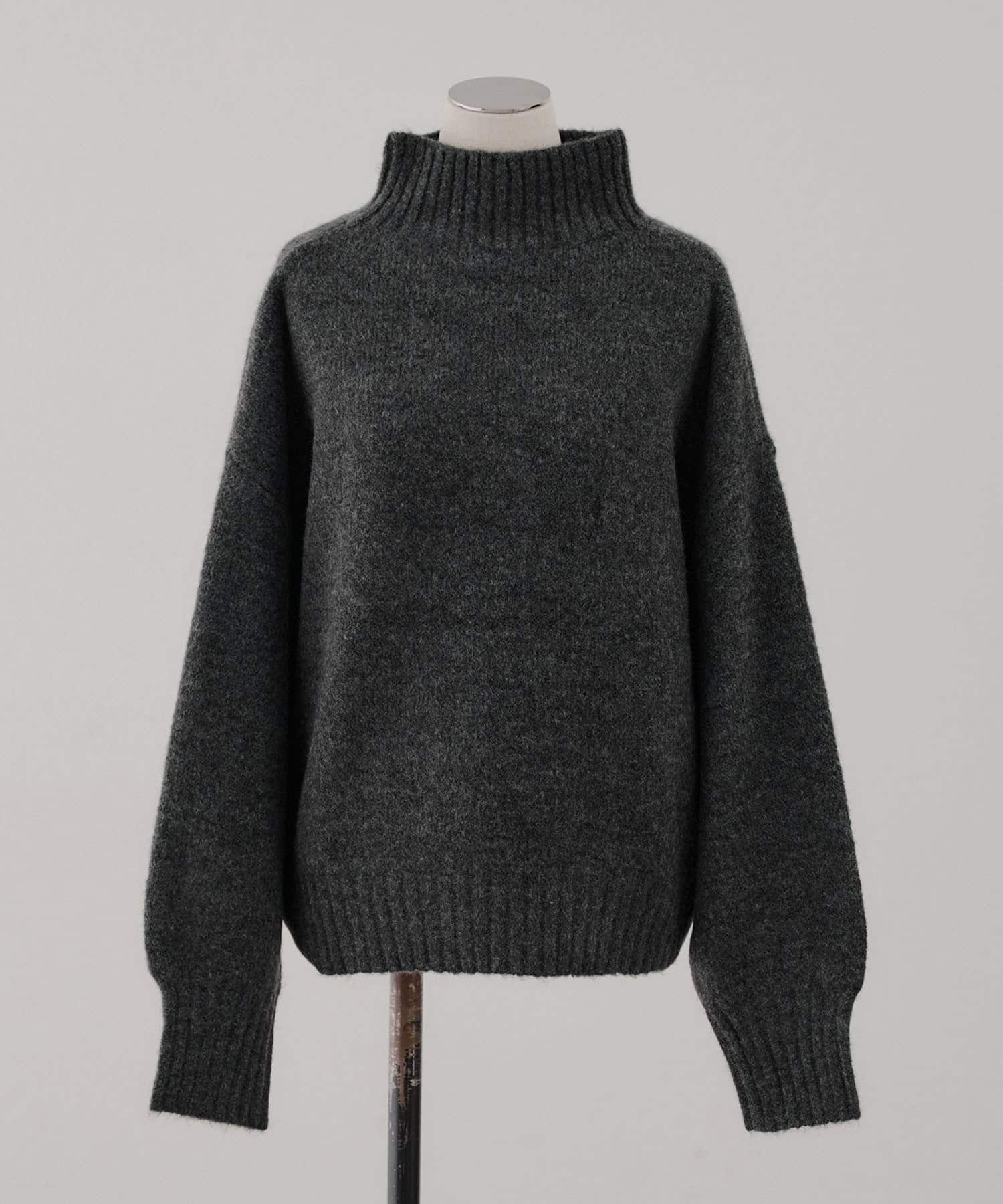 Remind me and forever(リマインドミーアンドフォーエバー) 【WEB先行予約】ヤクタッチハイネックプルオーバー