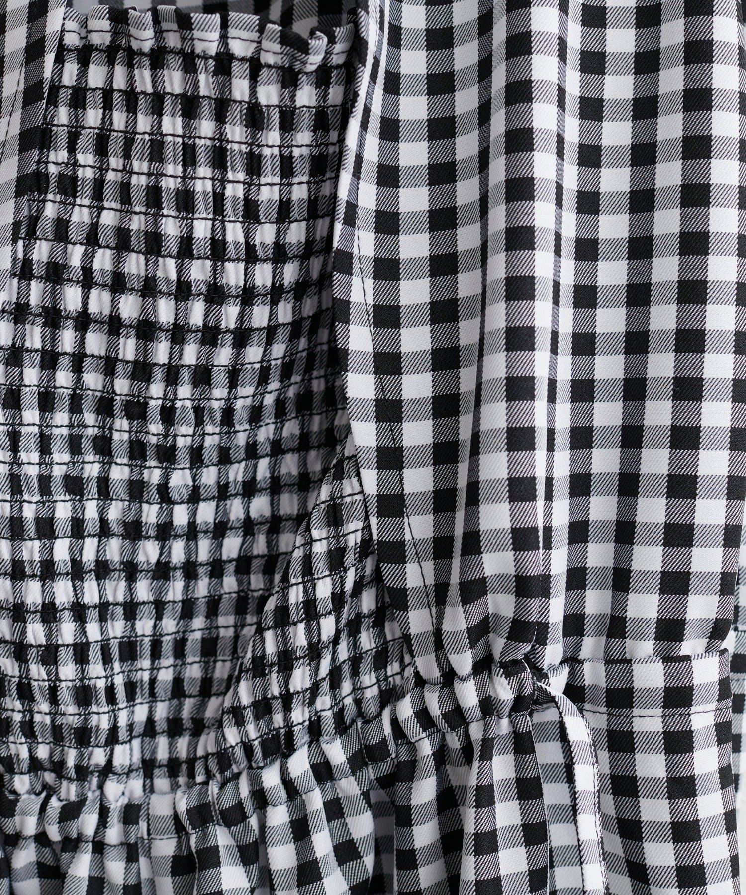 NICE CLAUP / OLIVE des OLIVE OUTLET(ナイスクラップ  / オリーブ デ オリーブ アウトレット) 【natural couture】バックシャーリングロンパース