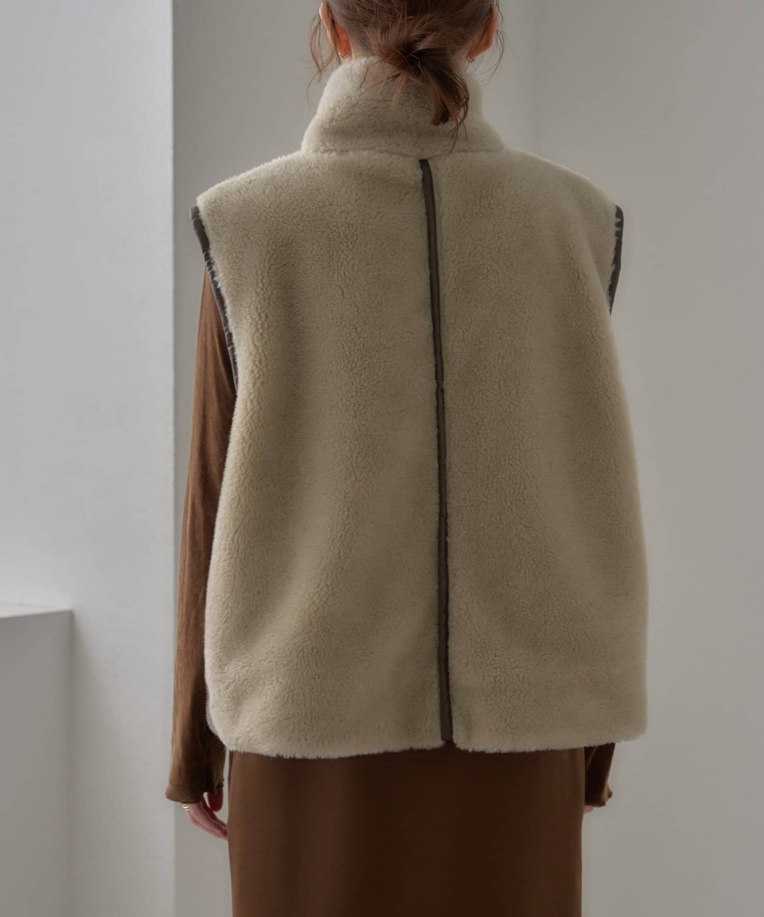 CIAOPANIC TYPY(チャオパニックティピー) 【ぬくかる】2WAYふわボアスタンドジャケット