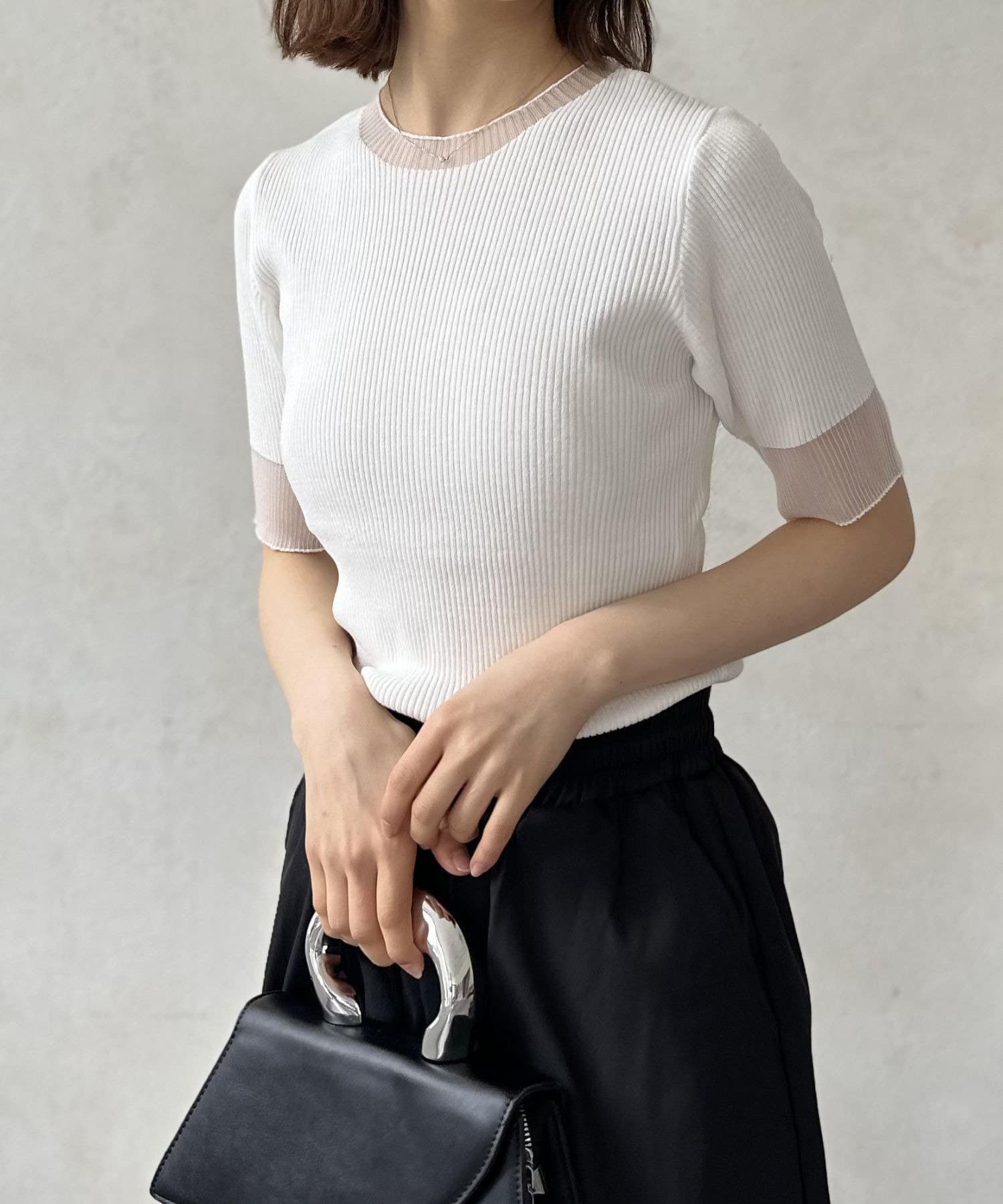 LOCUST(ローカスト) 【万能アイテム】 シアーラインサマーニット