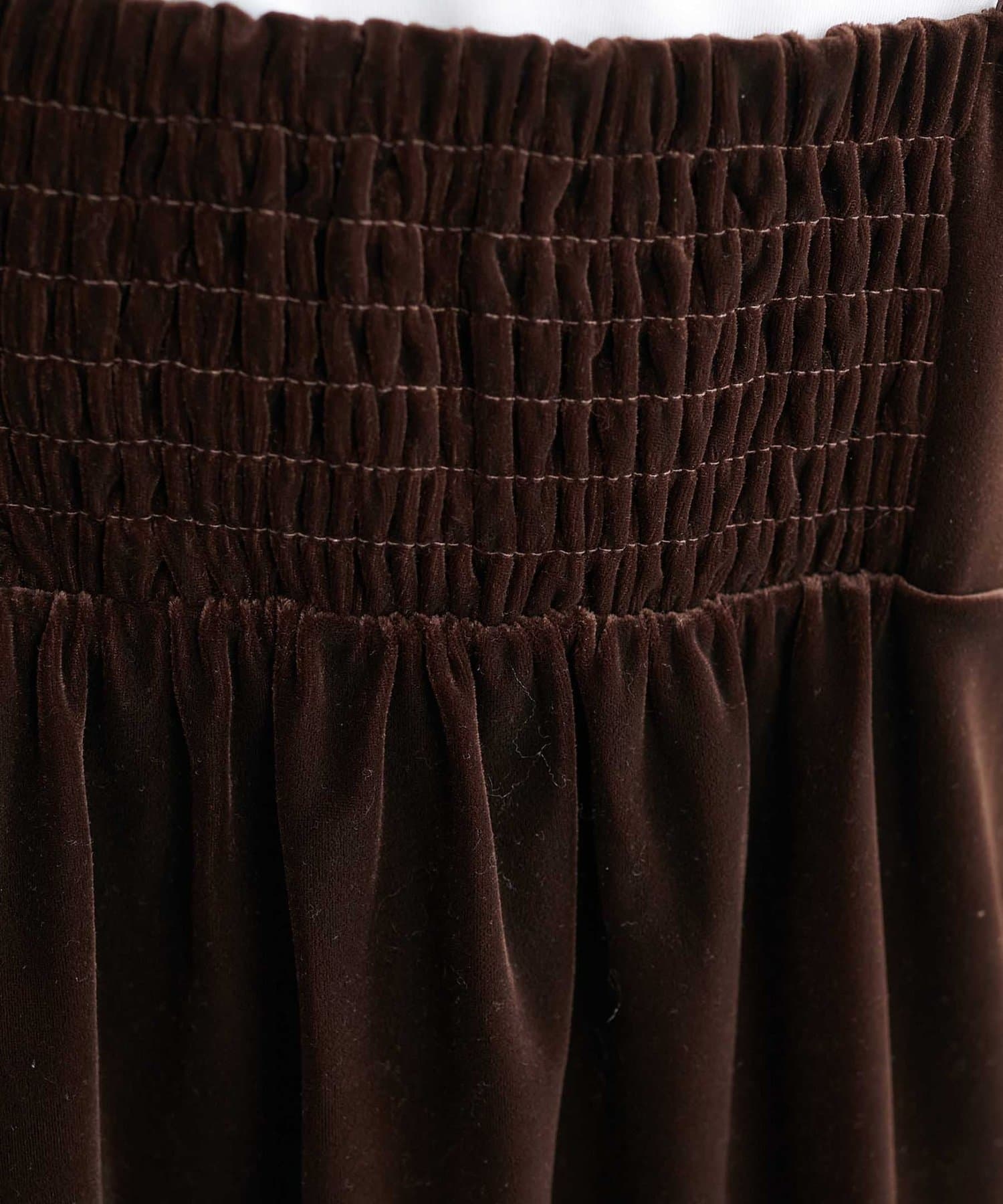 DISCOAT(ディスコート) ベロアキャミチュニック