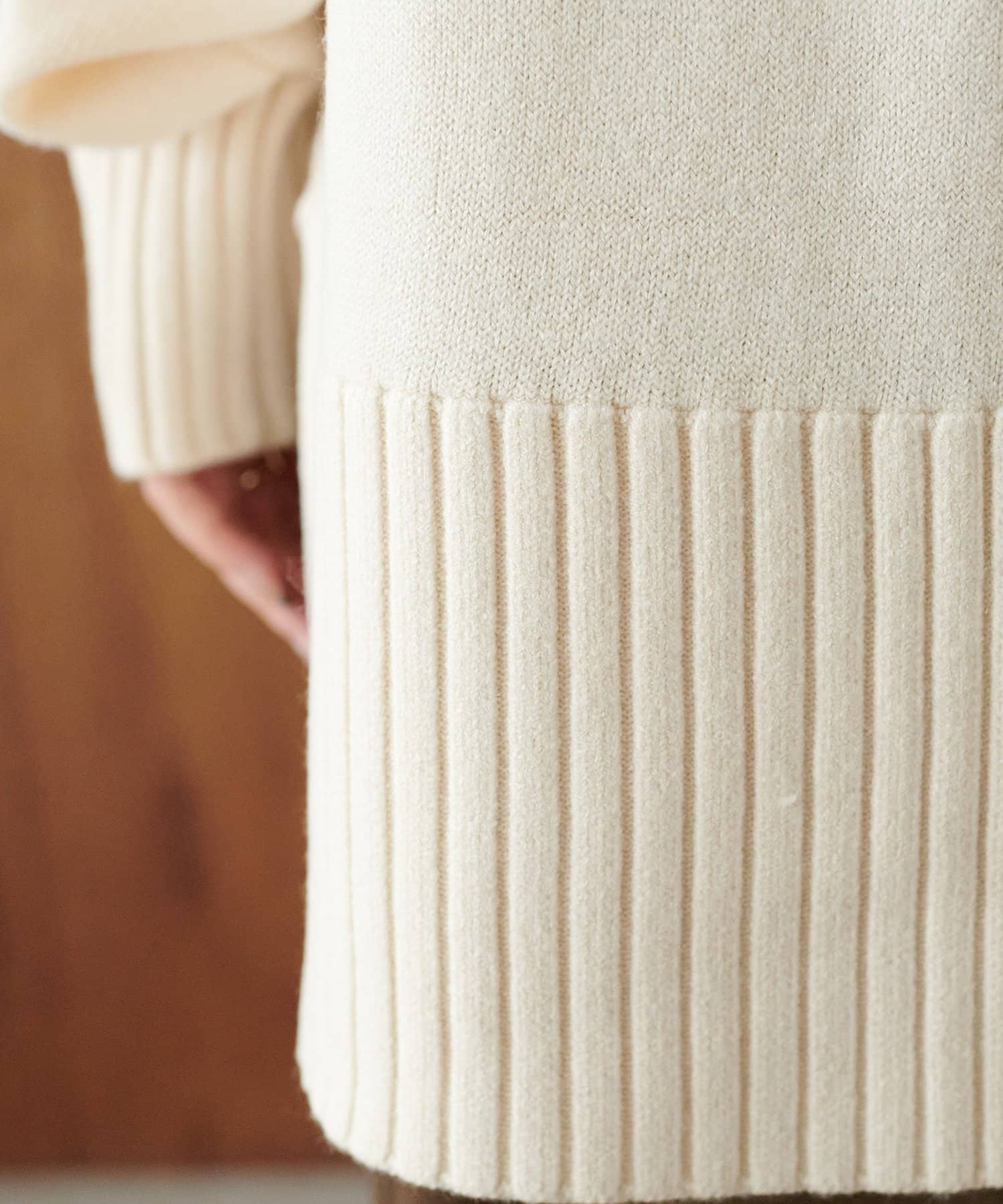 DISCOAT(ディスコート) 【12/1 13:00まで40%OFF!】カシミアタッチビッグプルオーバー