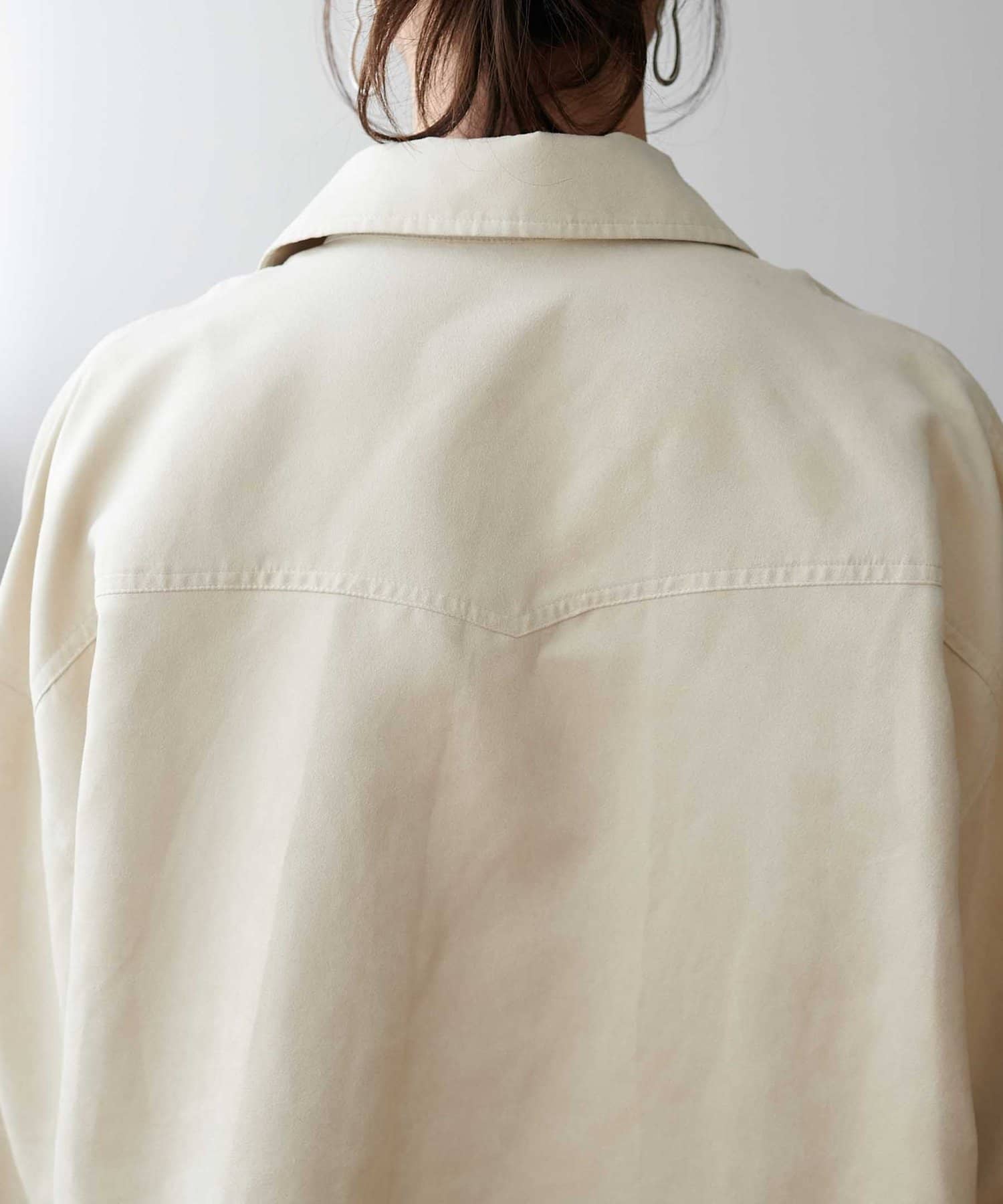 DISCOAT(ディスコート) 【驚きの柔らかさ！】フェイクスエードウエスタンシャツ