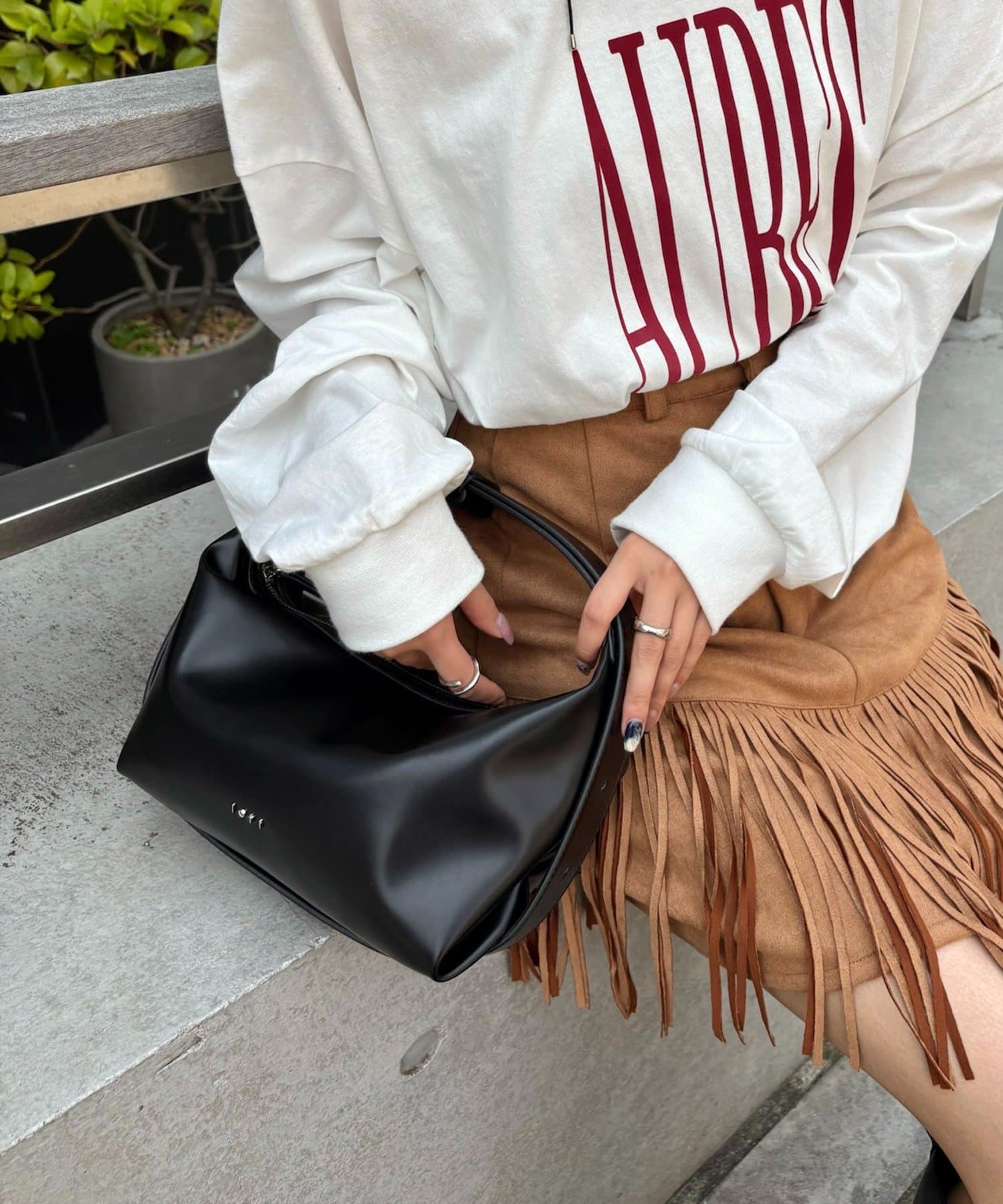 mystic(ミスティック) loti ロングベルトホーボーBAG