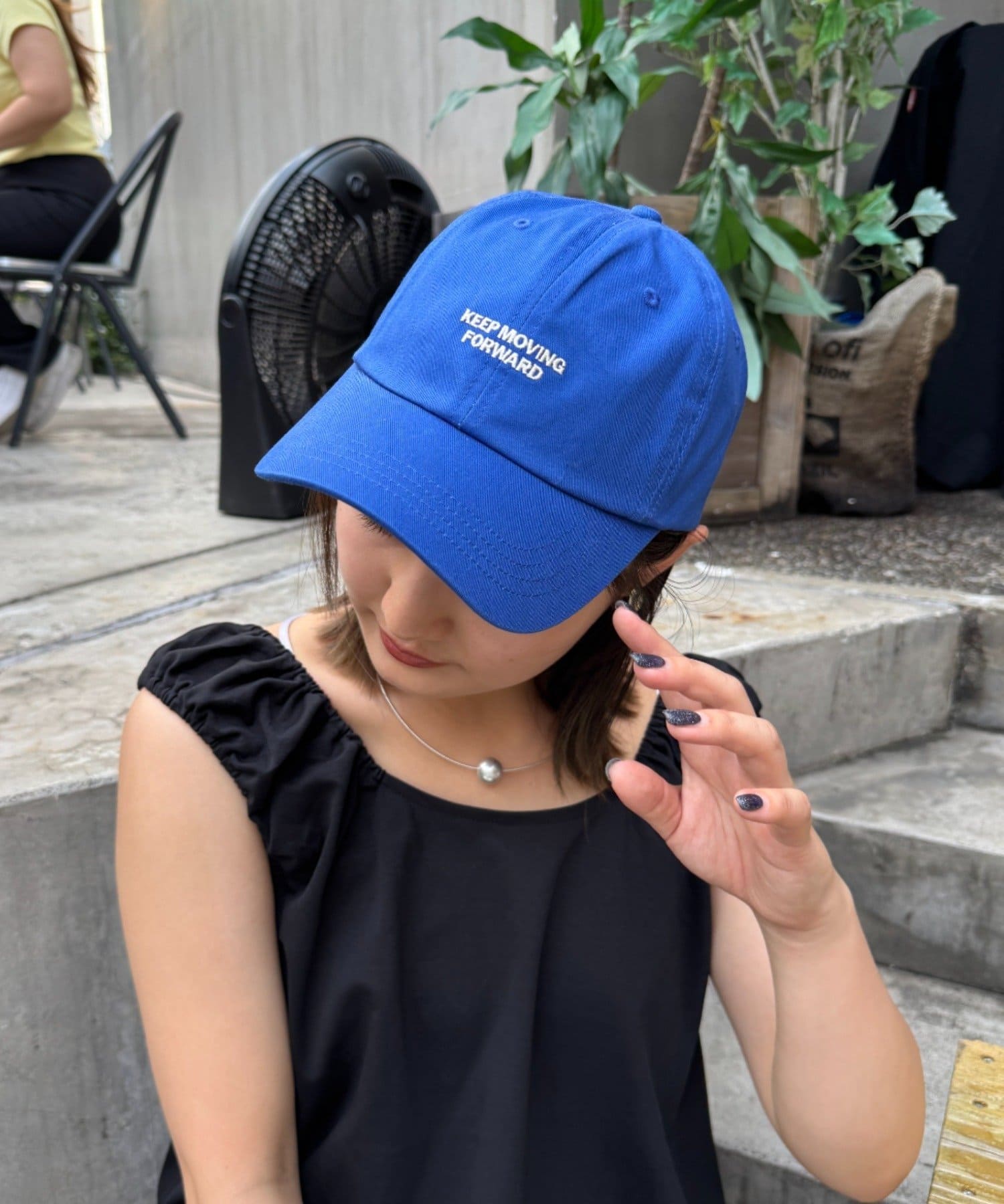CIAOPANIC TYPY(チャオパニックティピー) 後ろお花デザインキャップ