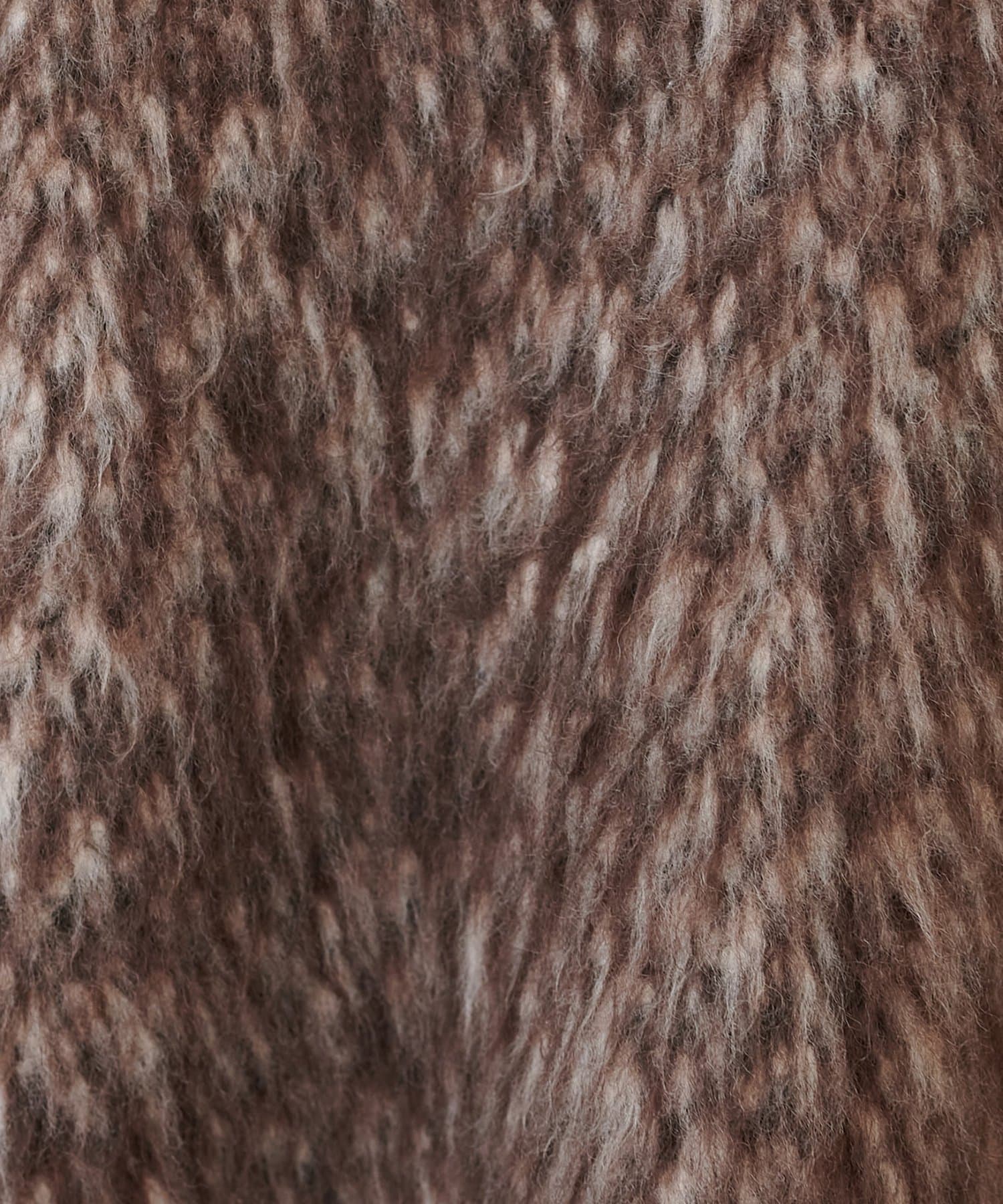 DISCOAT(ディスコート) 【ベーシック&トレンドの両立】メランジシャギースタンドミドルコート