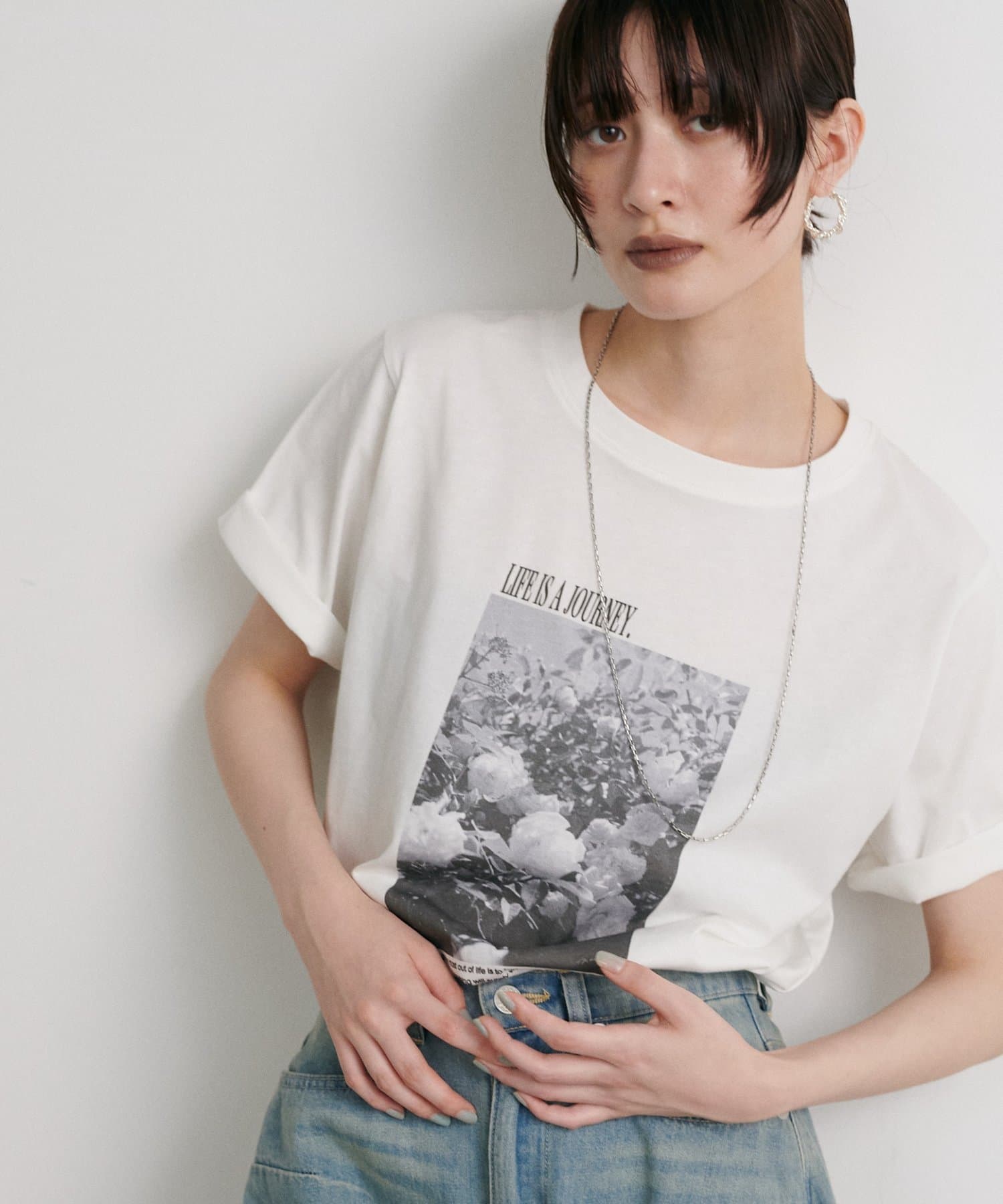 LARUTA(ラルータ) アソートフォトTシャツ【汗染み防止機能付き】