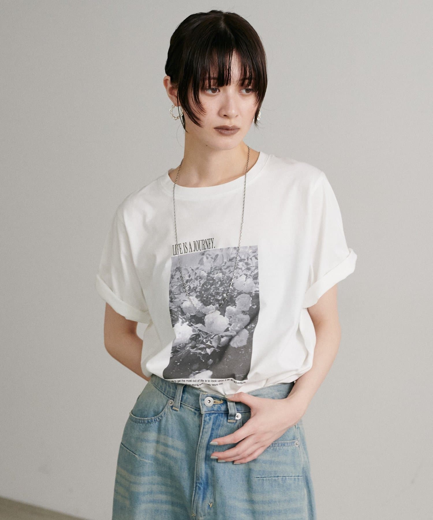ammitsu　todayful Tシャツ2枚セット WASHI KNIT Tシャツ | UNISEX - armi