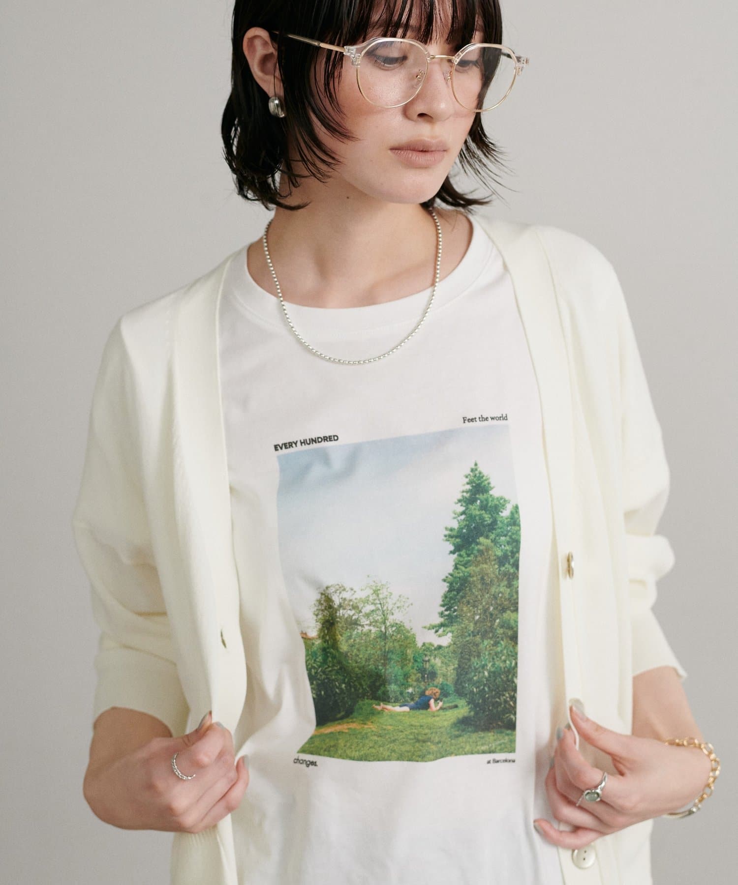 LARUTA(ラルータ) アソートフォトTシャツ【汗染み防止機能付き】