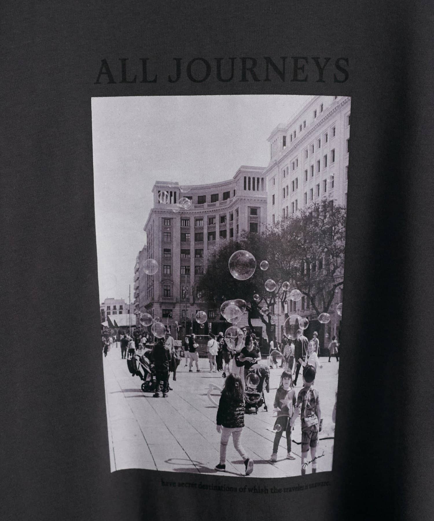 LARUTA(ラルータ) ALL JOURNEYS フォトT【汗染み防止機能付き】