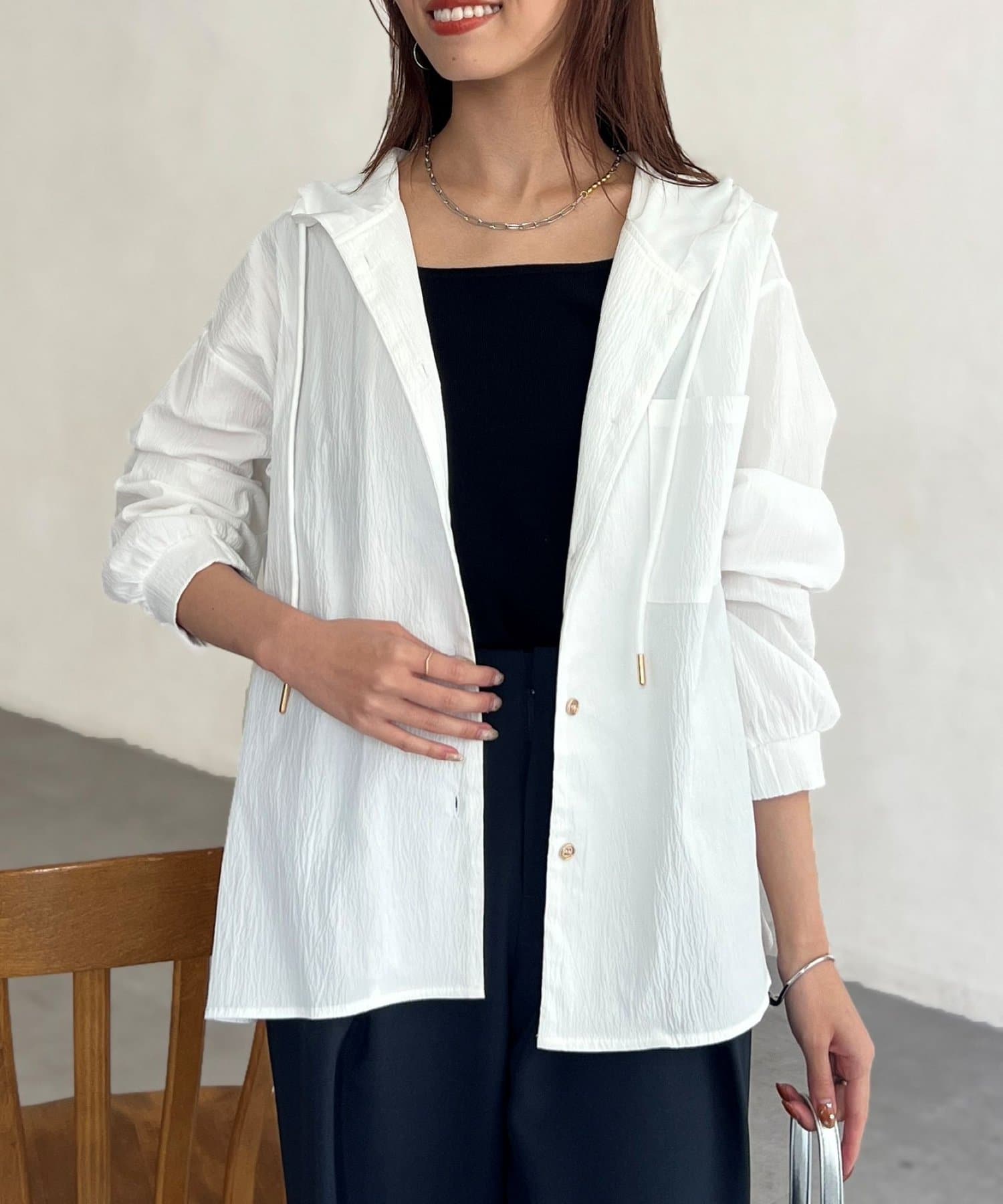 メッシュ風パーカー | Chez toi(シェトワ)レディース | PAL