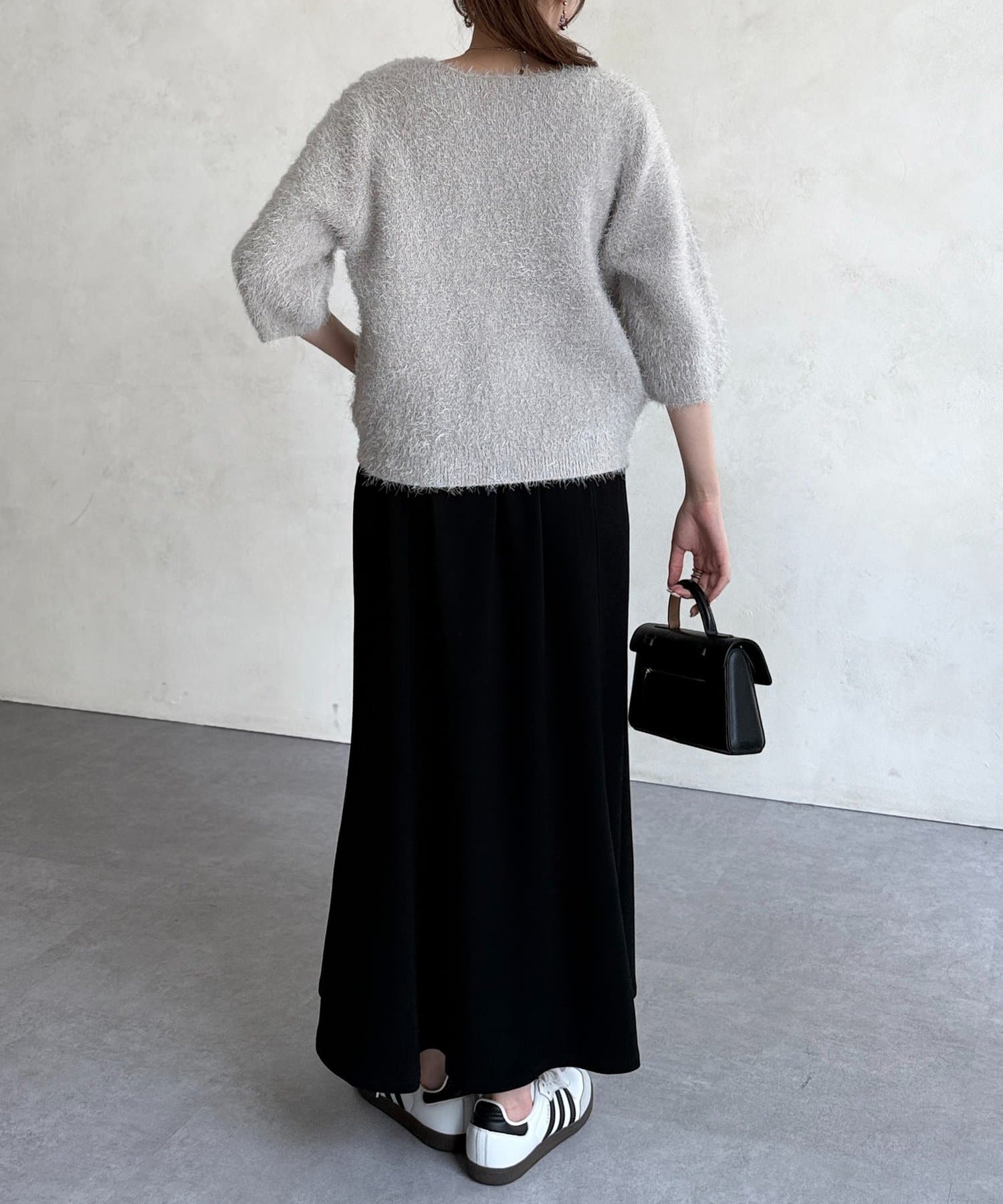 Chez toi(シェトワ) ダンボールセミフレアスカート