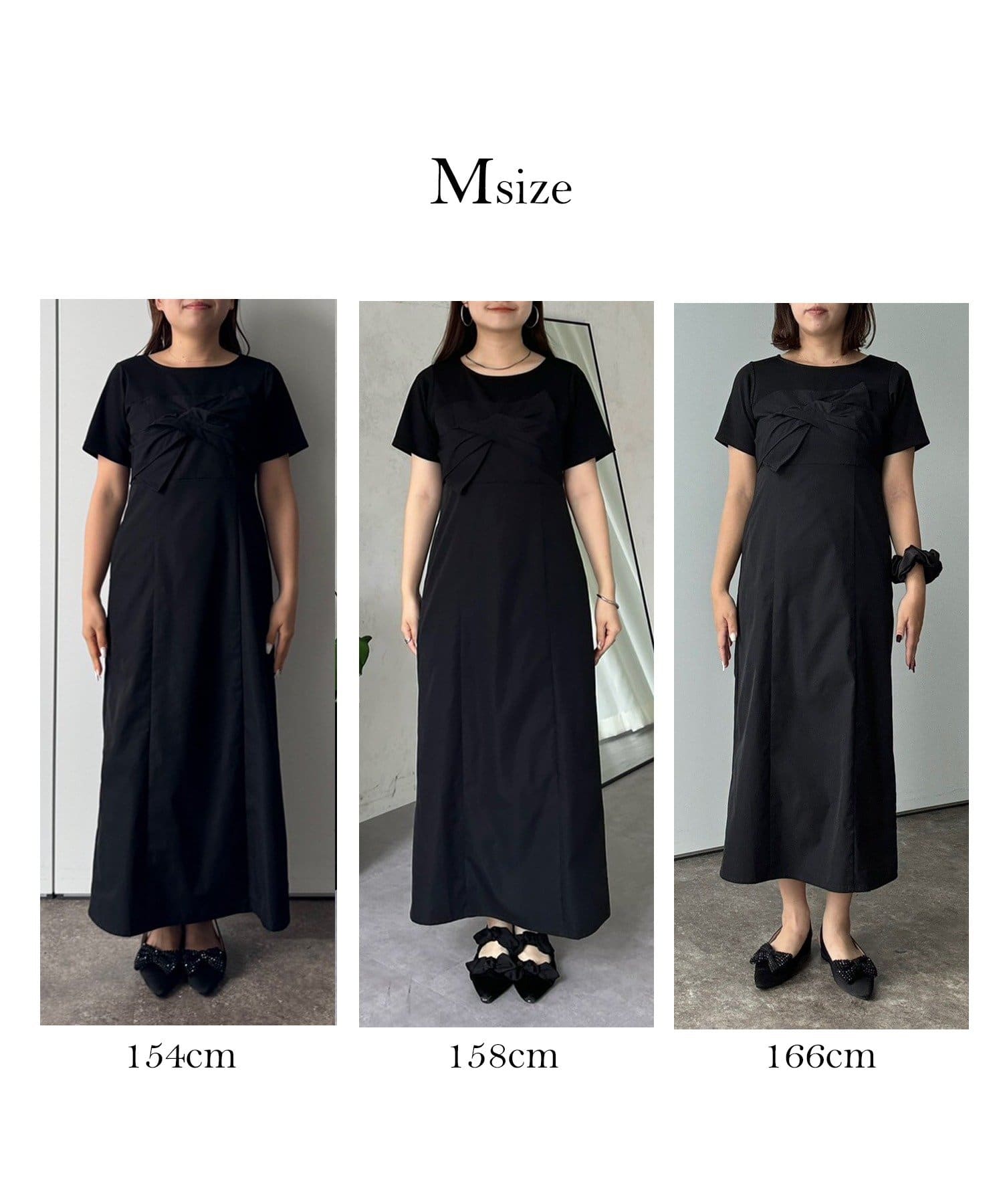 prose verse フロントリボンビスチェドッキングワンピース Mサイズ フロントリボンビスチェドッキングワンピース | prose verse