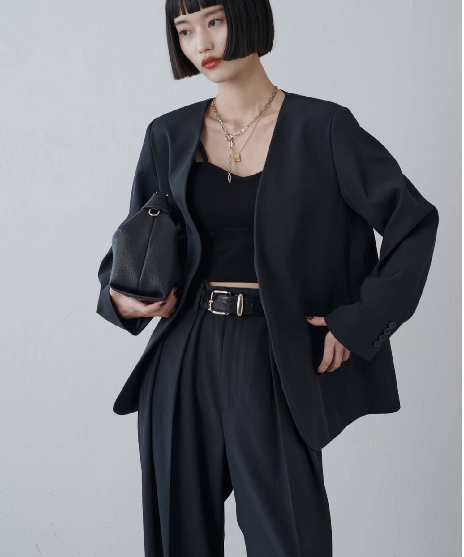 【Lui's（ルイス）】セットアップ（ジャケット、パンツ）別売り可 Lui's（ルイス）の「オーバーダブルジャケット(セットアップ対応