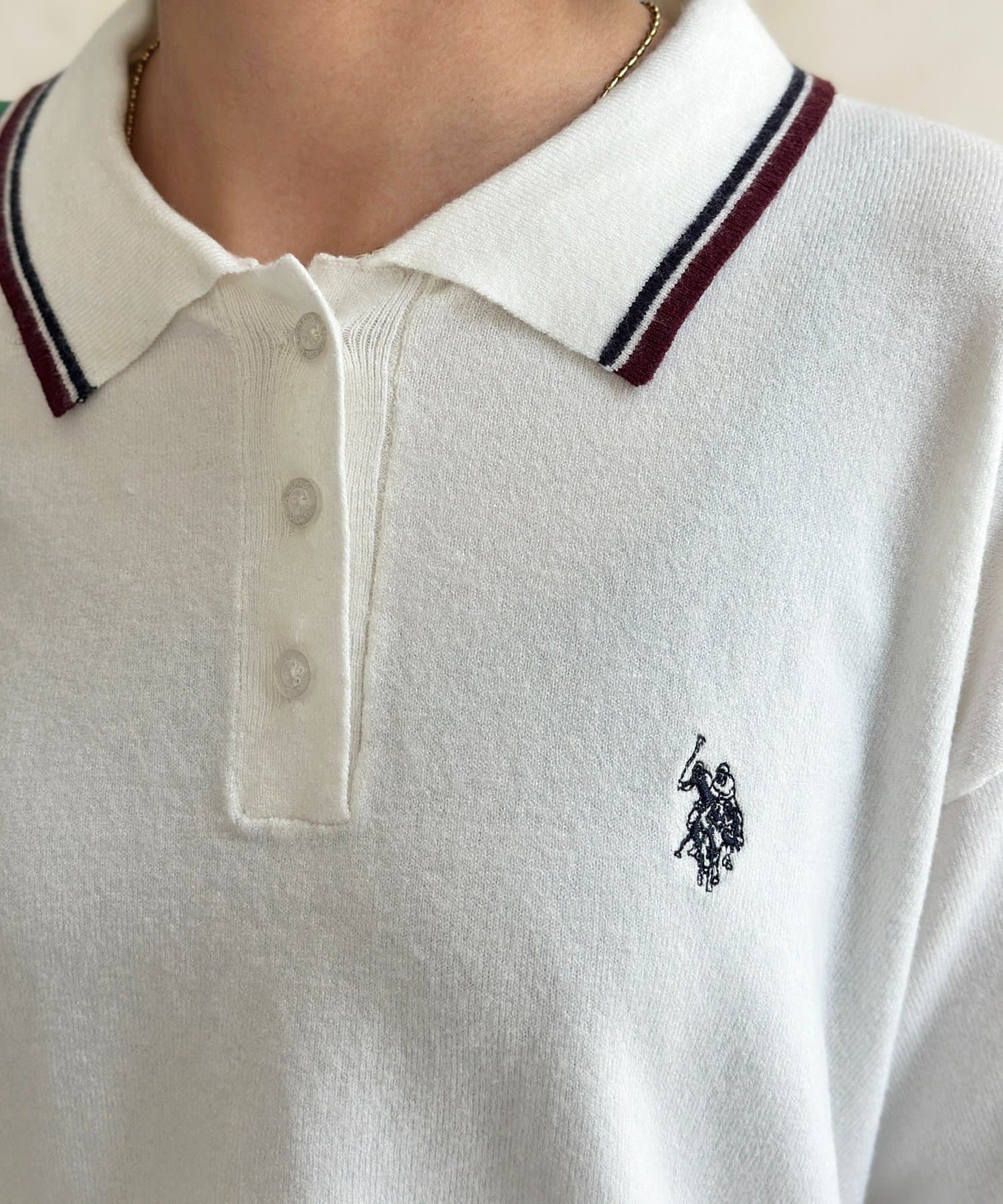 CPCM(シーピーシーエム) 【U.S. POLO ASSN. 】ニットポロ