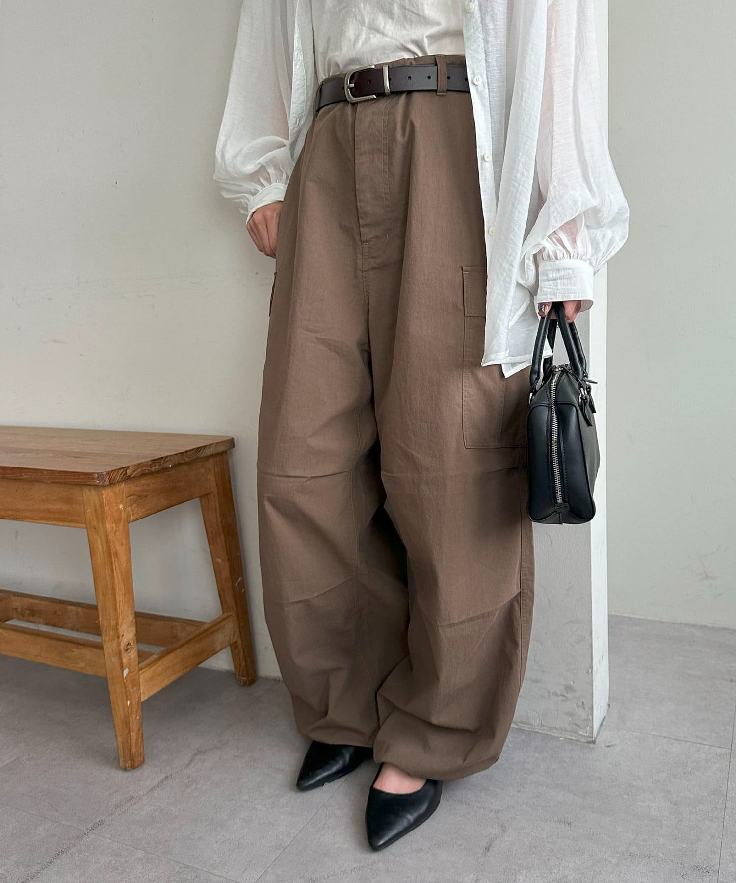 パンツ Etsuko emmi atelier】金子綾 コラボコクーンパンツ（その他パンツ