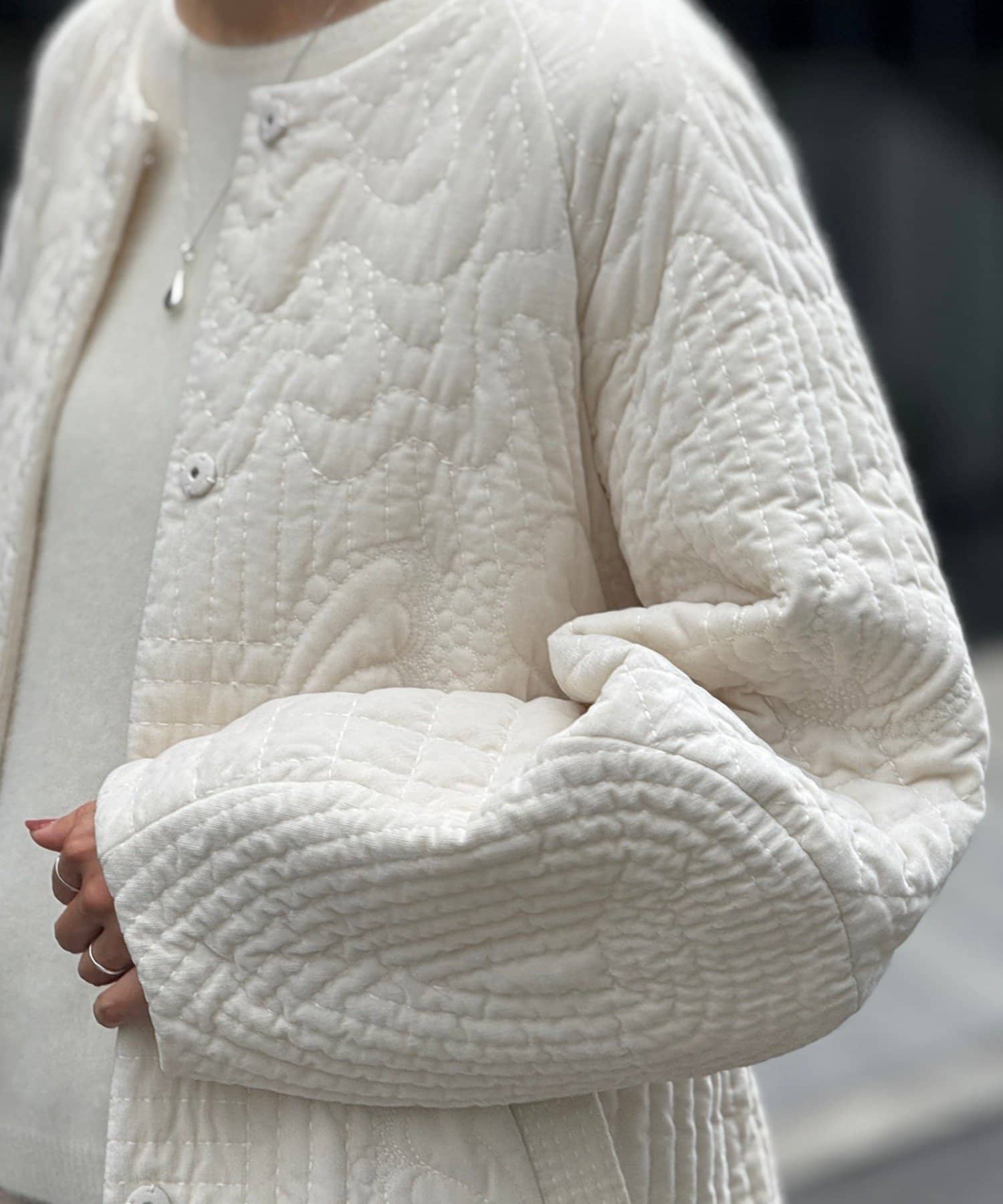 BEARDSLEY(ビアズリー) 《15 quinze》刺繍キルトコート