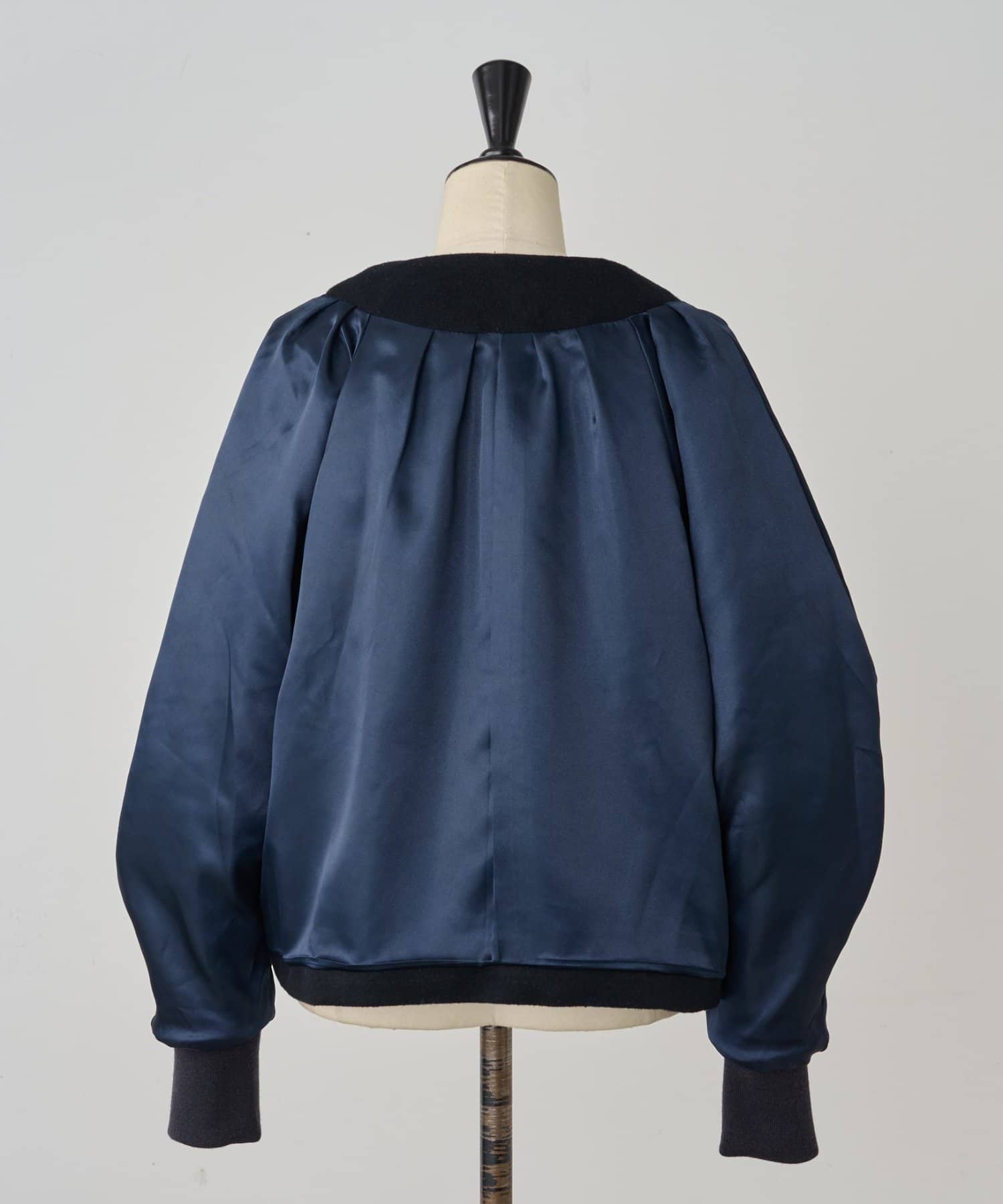 BEARDSLEY(ビアズリー) 《FRIPIER》袖ジャガードZIPブルゾン