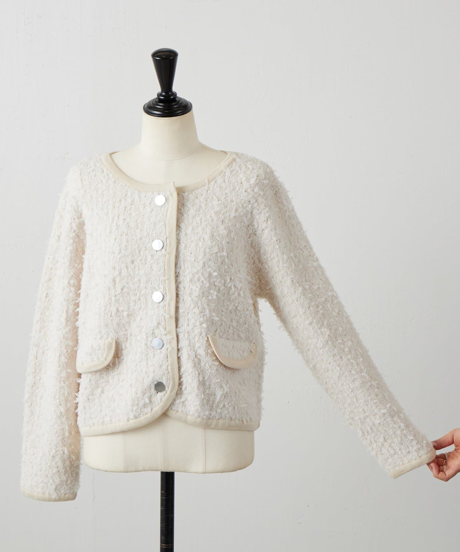 BEARDSLEY(ビアズリー) ニットチュールジャケット