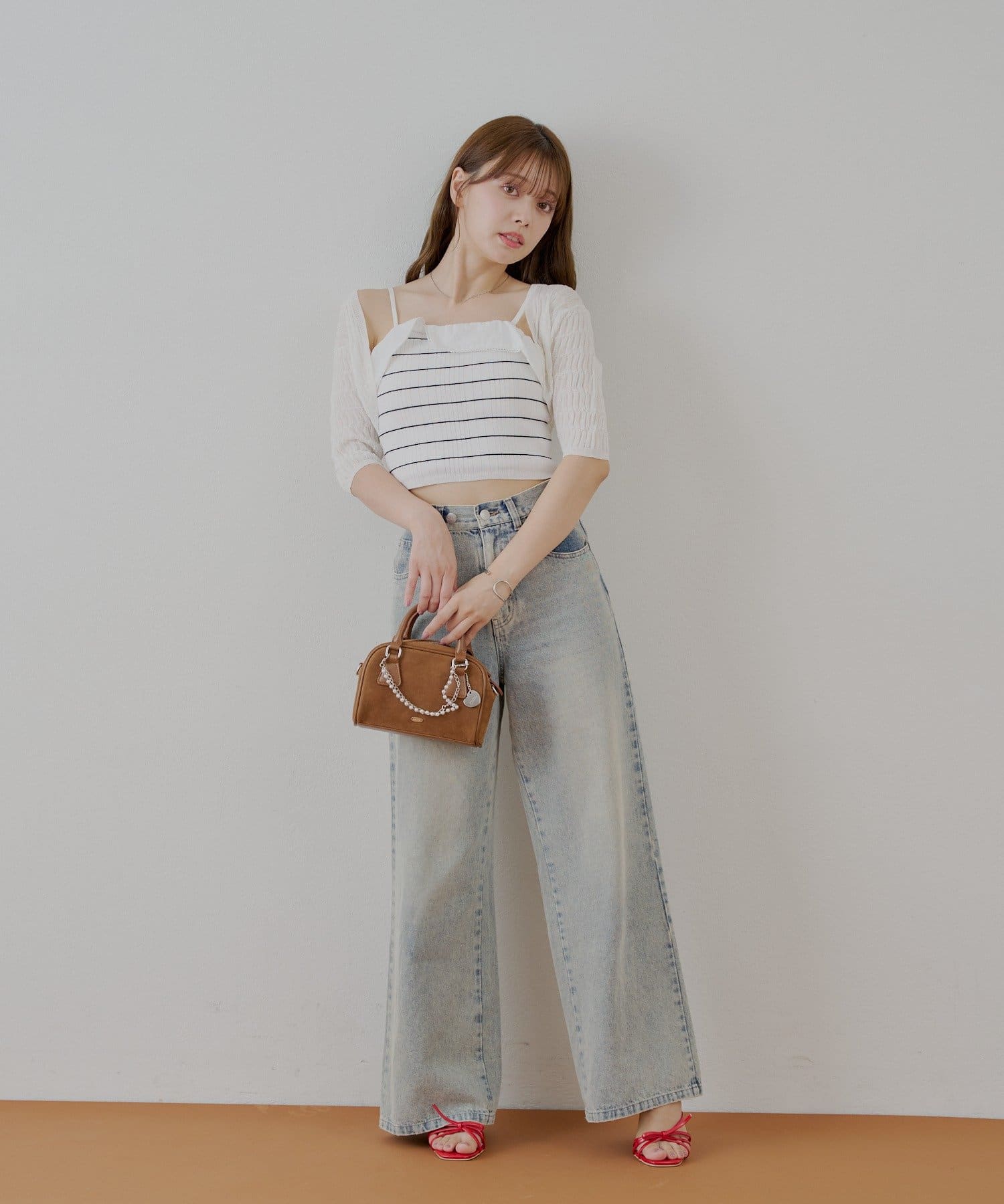 カーディガン 襟付ベア+シアーカーディガンセット レディース 襟付ベア+シアーカーディガンセット | Chico(チコ)レディース