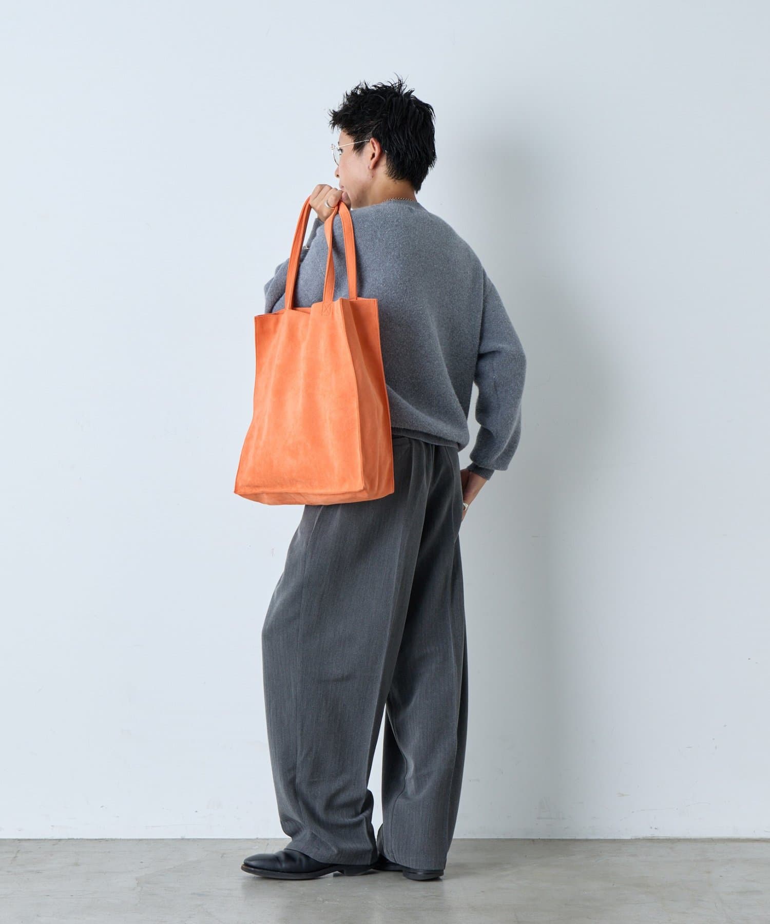 Kastane(カスタネ) 【WHIMSIC】ジャガードロゴニットプルオーバー