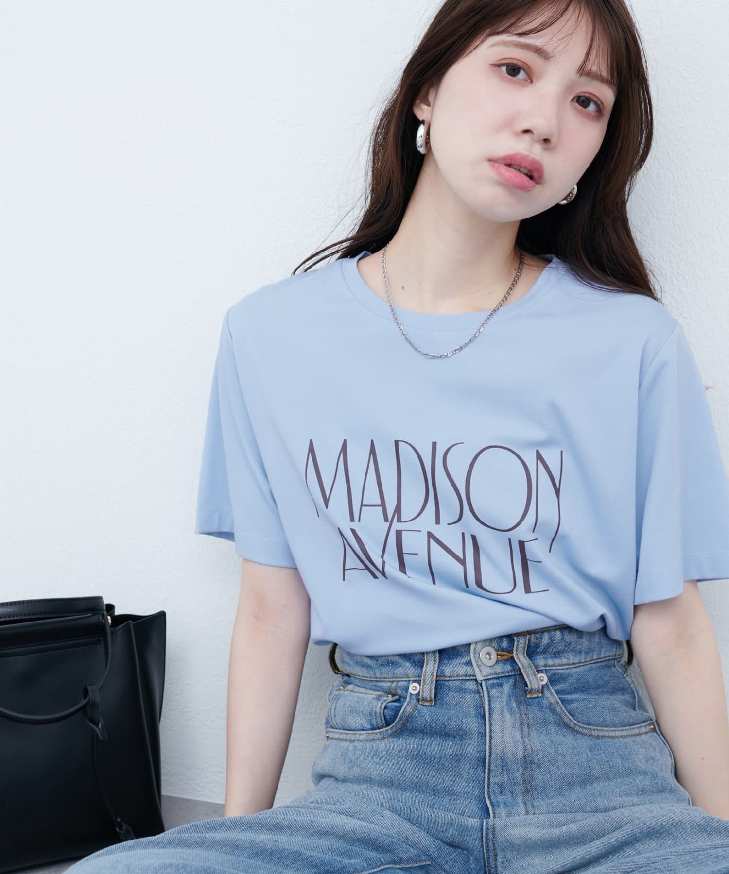 natural couture(ナチュラルクチュール) ポンチベーシックロゴT