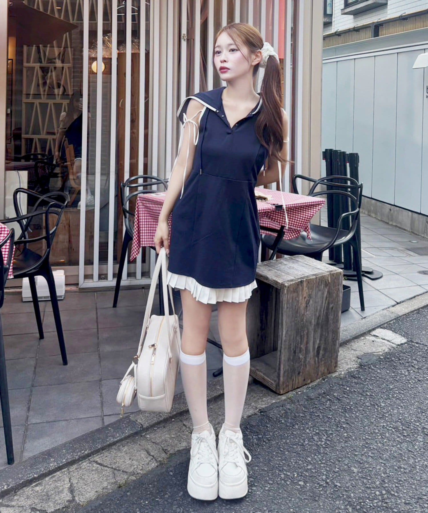 NICE CLAUP アメスリミニワンピース 新品未使用タグ付き one after another NICE CLAUP ワンピース 「新色追加！」アメ