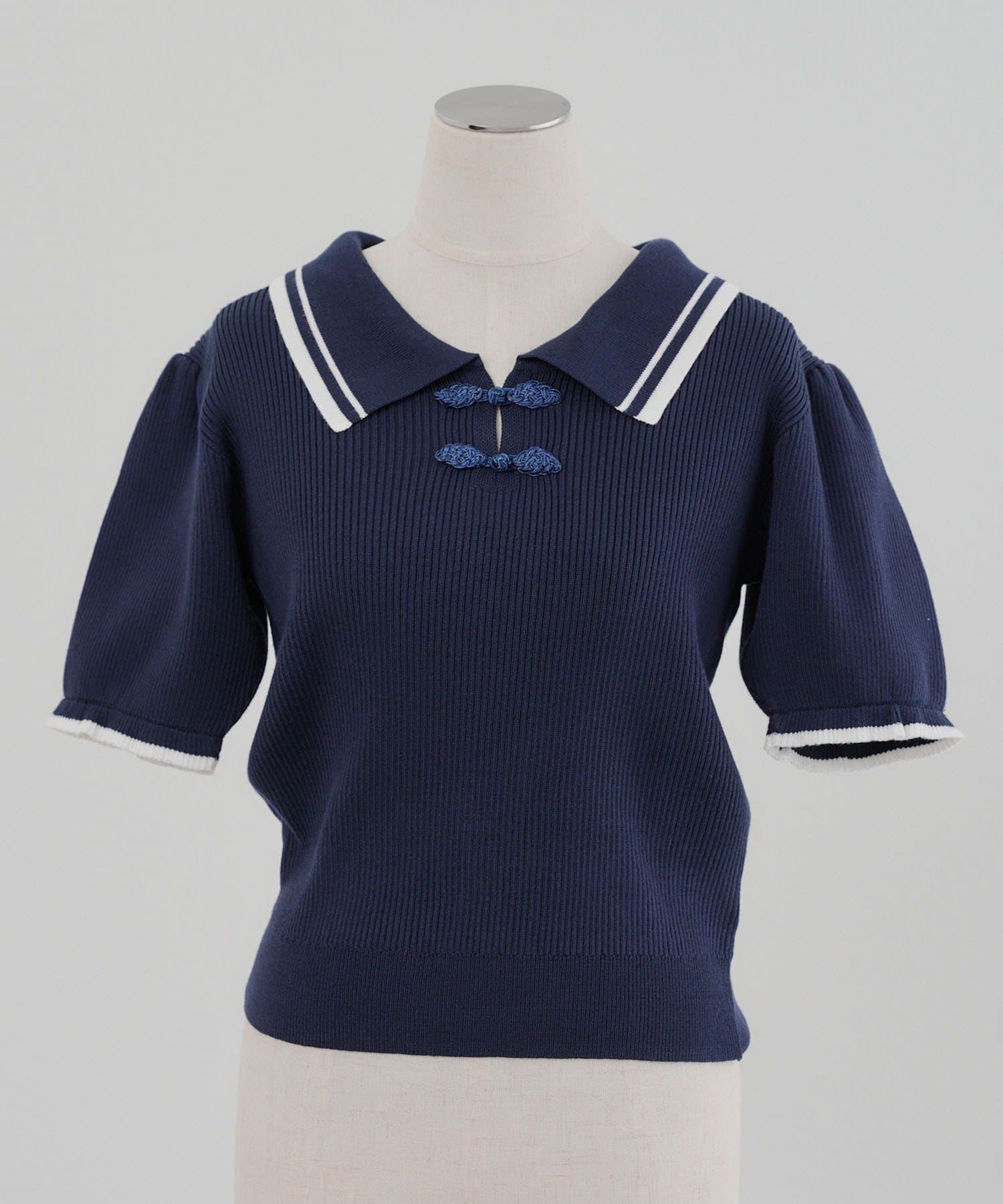 NICE CLAUP / OLIVE des OLIVE OUTLET(ナイスクラップ  / オリーブ デ オリーブ アウトレット) 2025AW【RMAF】チャイナポロニット