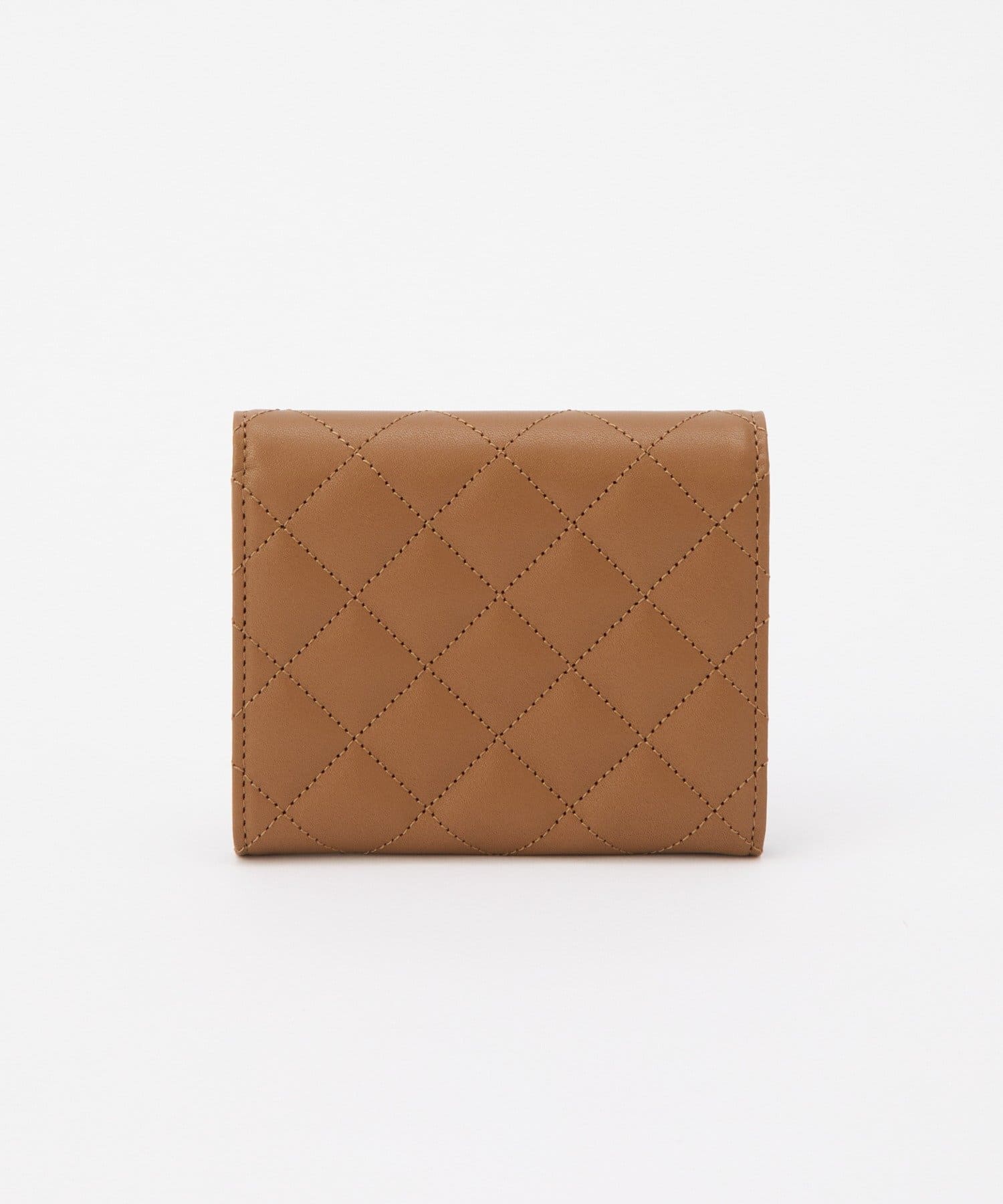 未使用　ラシット　russet キルティング レザー二つ折り財布　ブラック　黒 キルティングレザー二つ折りウォレット | russet(ラシット