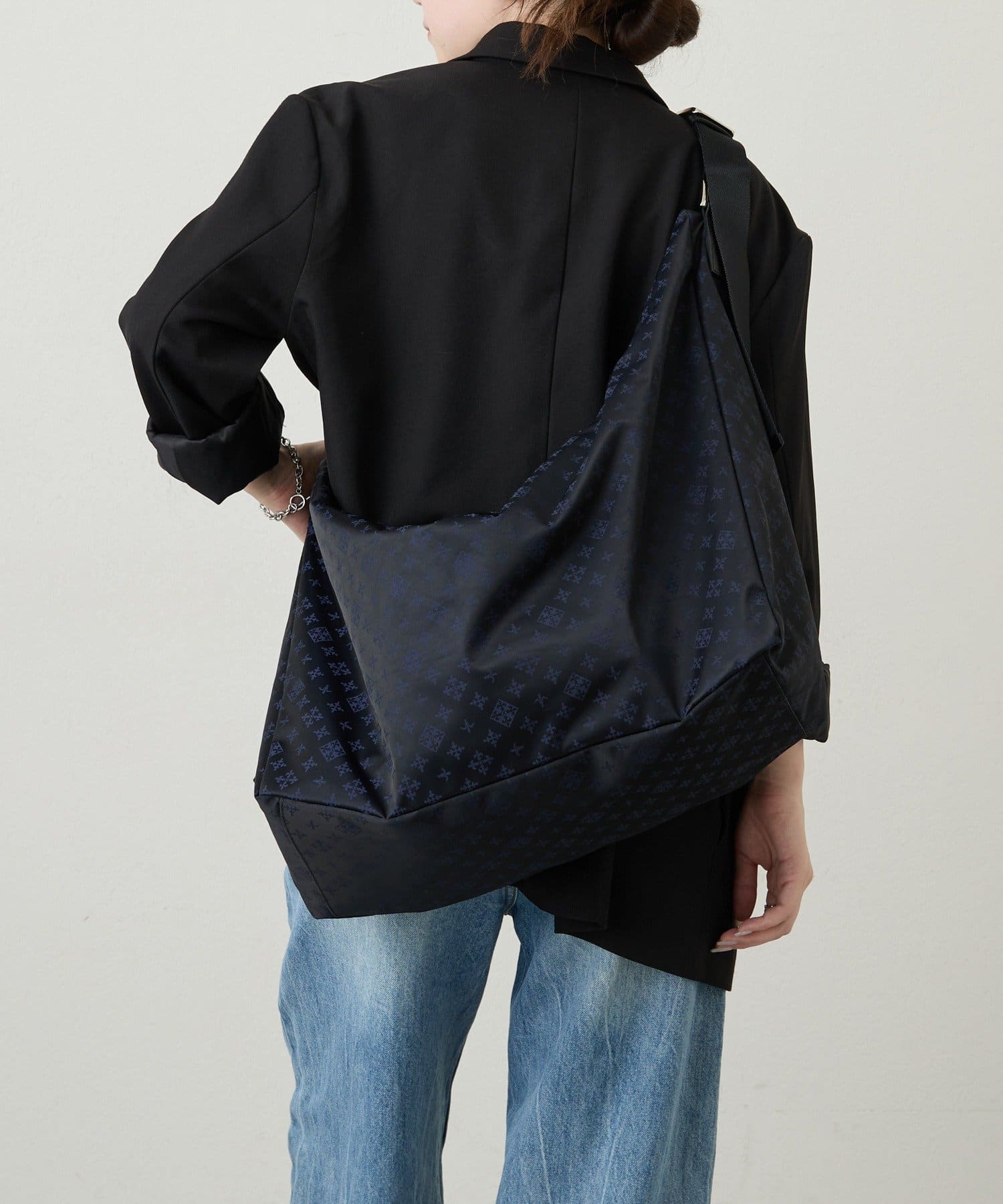 russet(ラシット) ［一部店舗限定］ダブルベルトナイロンショルダーバッグXL