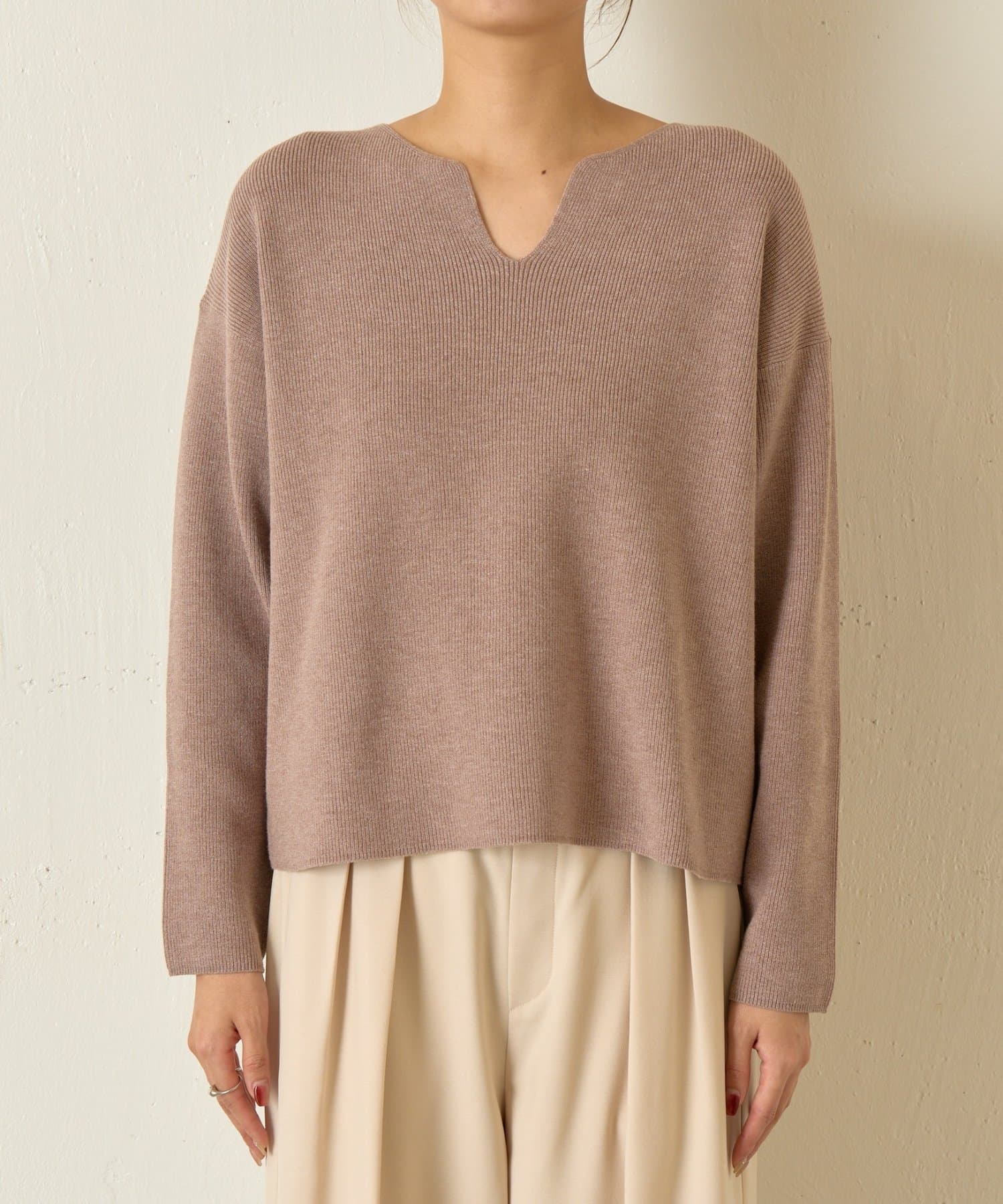 トロミタックワイドパンツ