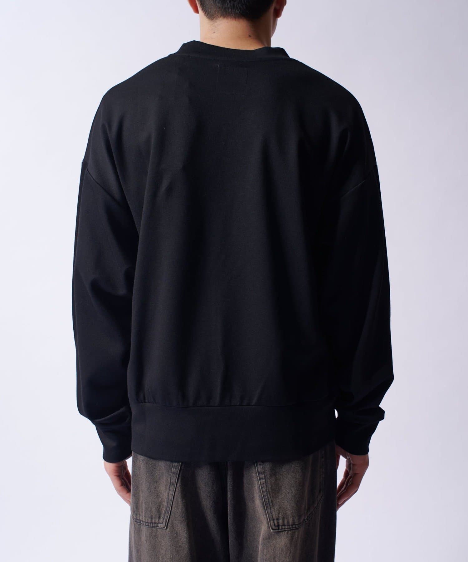 OUTLET(アウトレット) 【Lui's】ブラッシングエンブロイダリースウェット