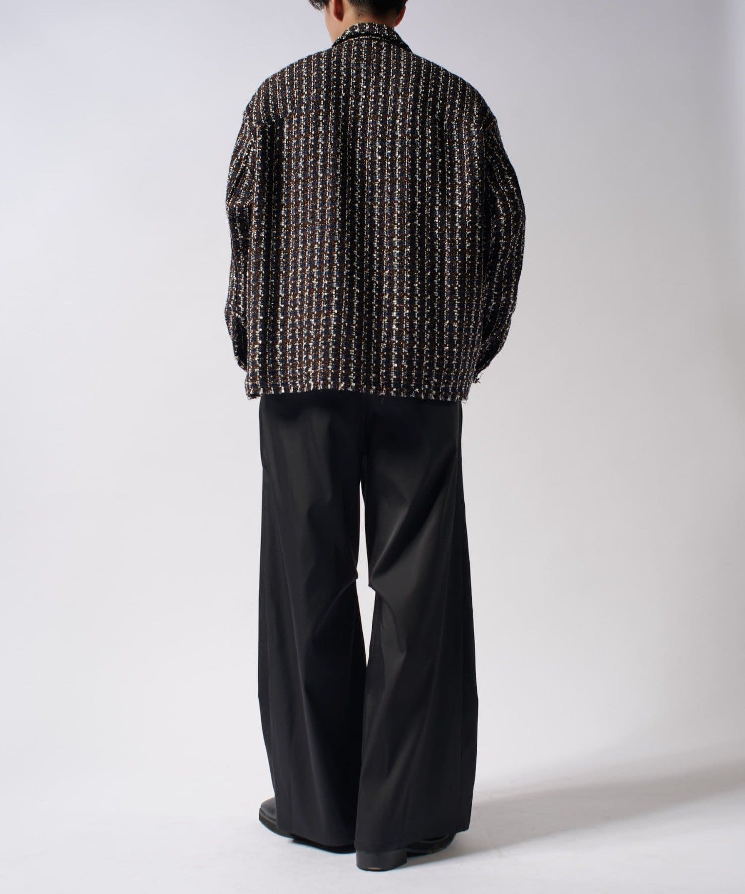 OUTLET(アウトレット) 【Lui's】FINEツイードシャツ