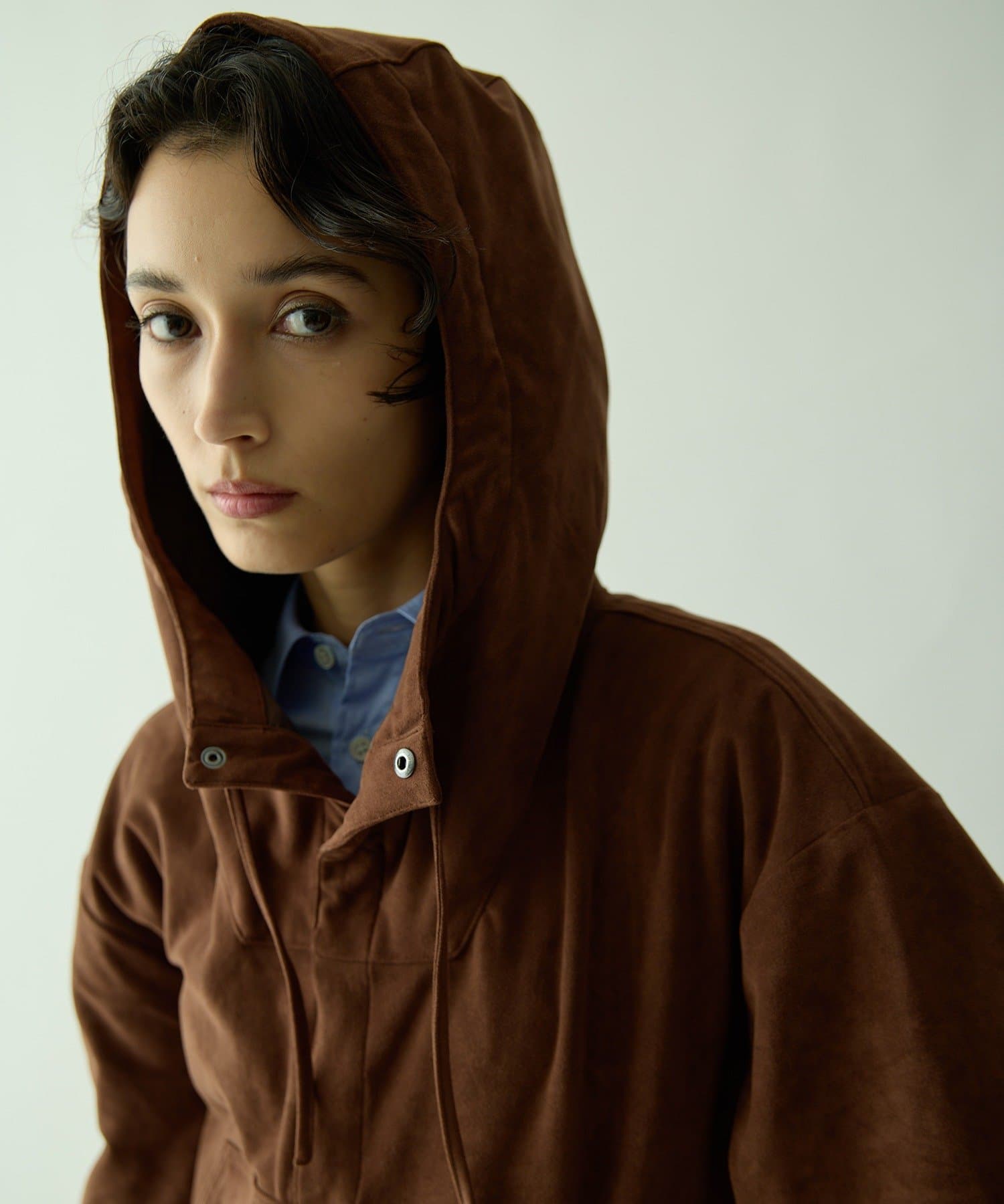 フェイクスエードアノラック | Drawing Numbers(ドローイング