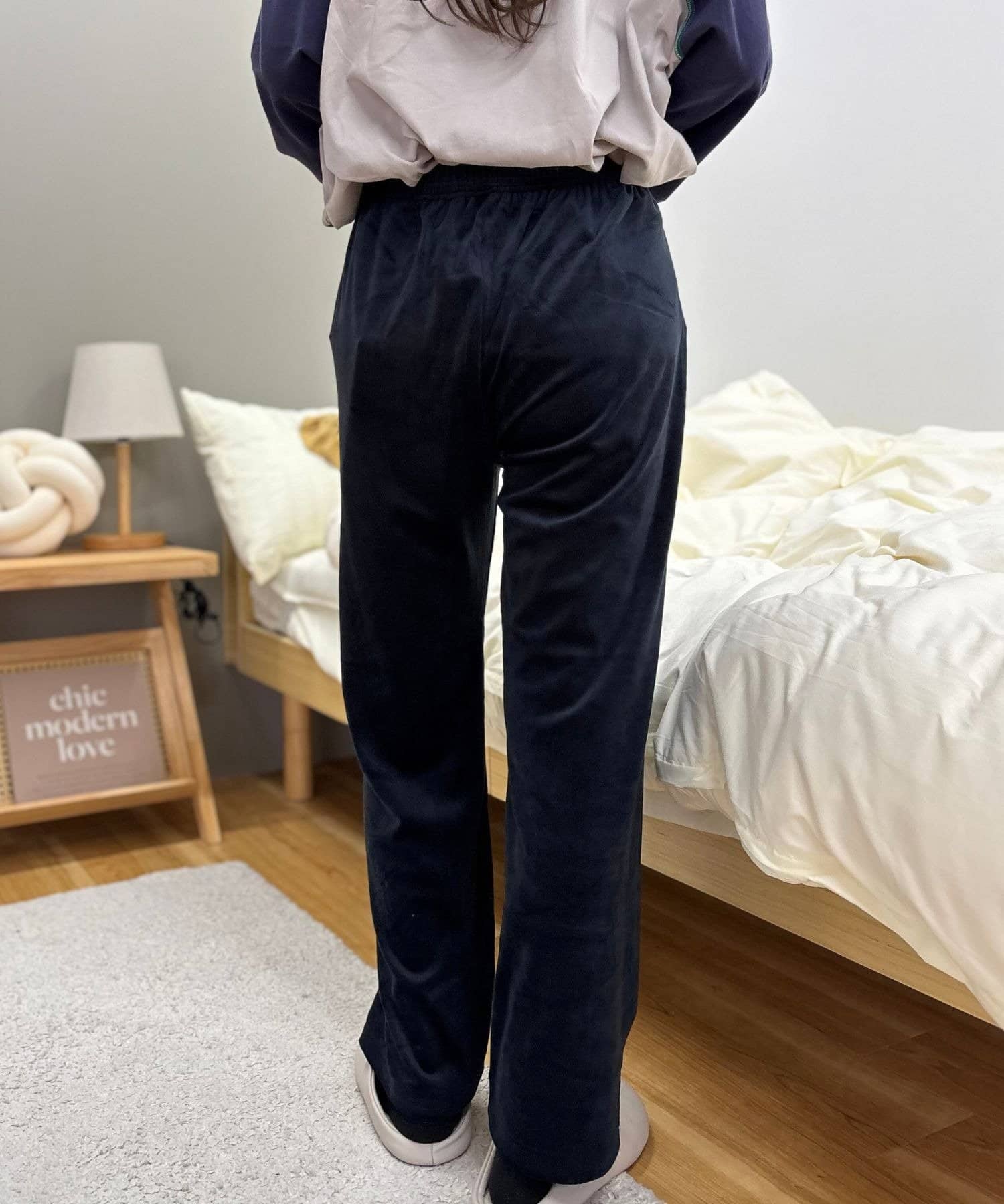 LOCUST(ローカスト) おうちdeベロアパンツ