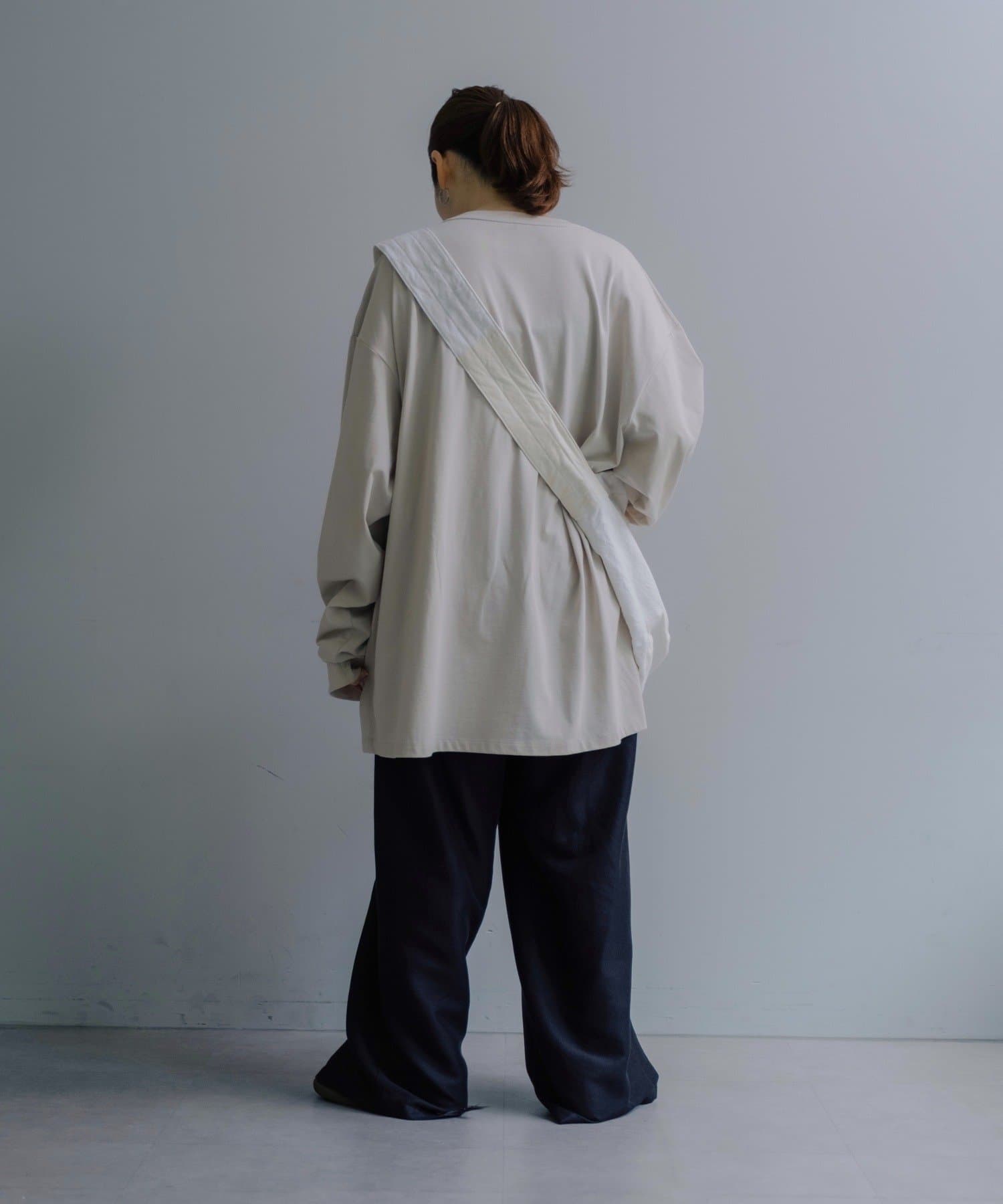 Pasterip(パセリ) Too big Tee-long sleeve