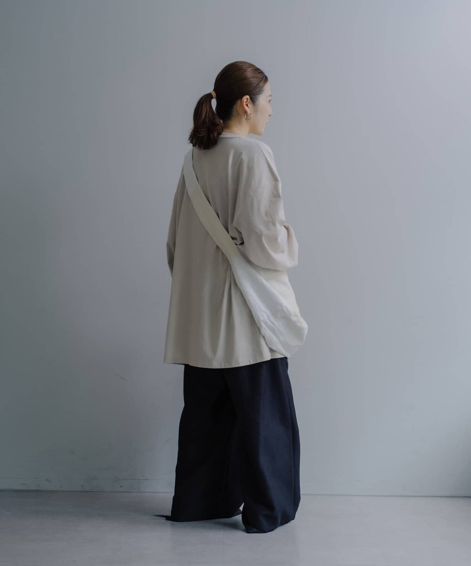 Pasterip(パセリ) Too big Tee-long sleeve