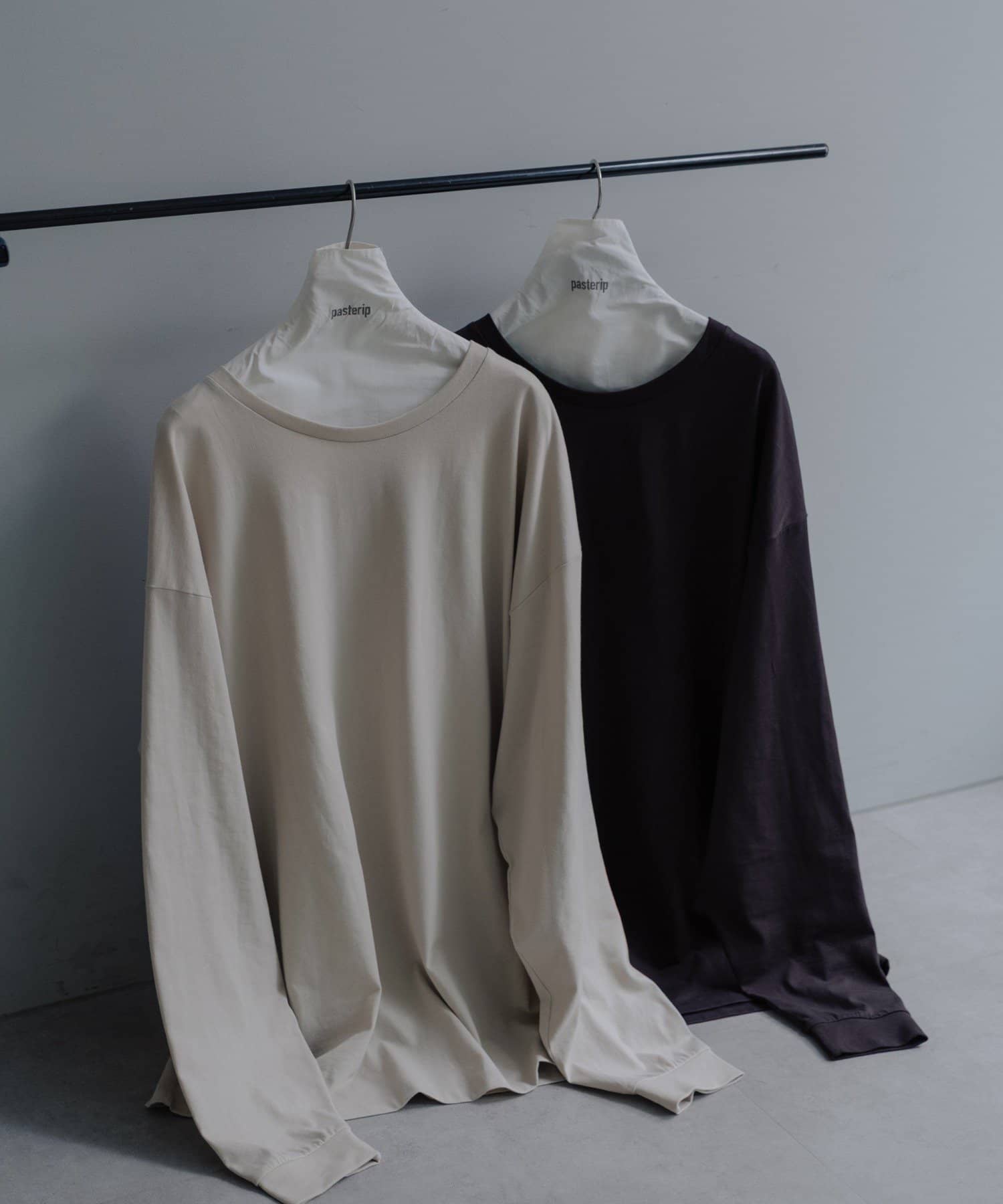 Pasterip(パセリ) Too big Tee-long sleeve