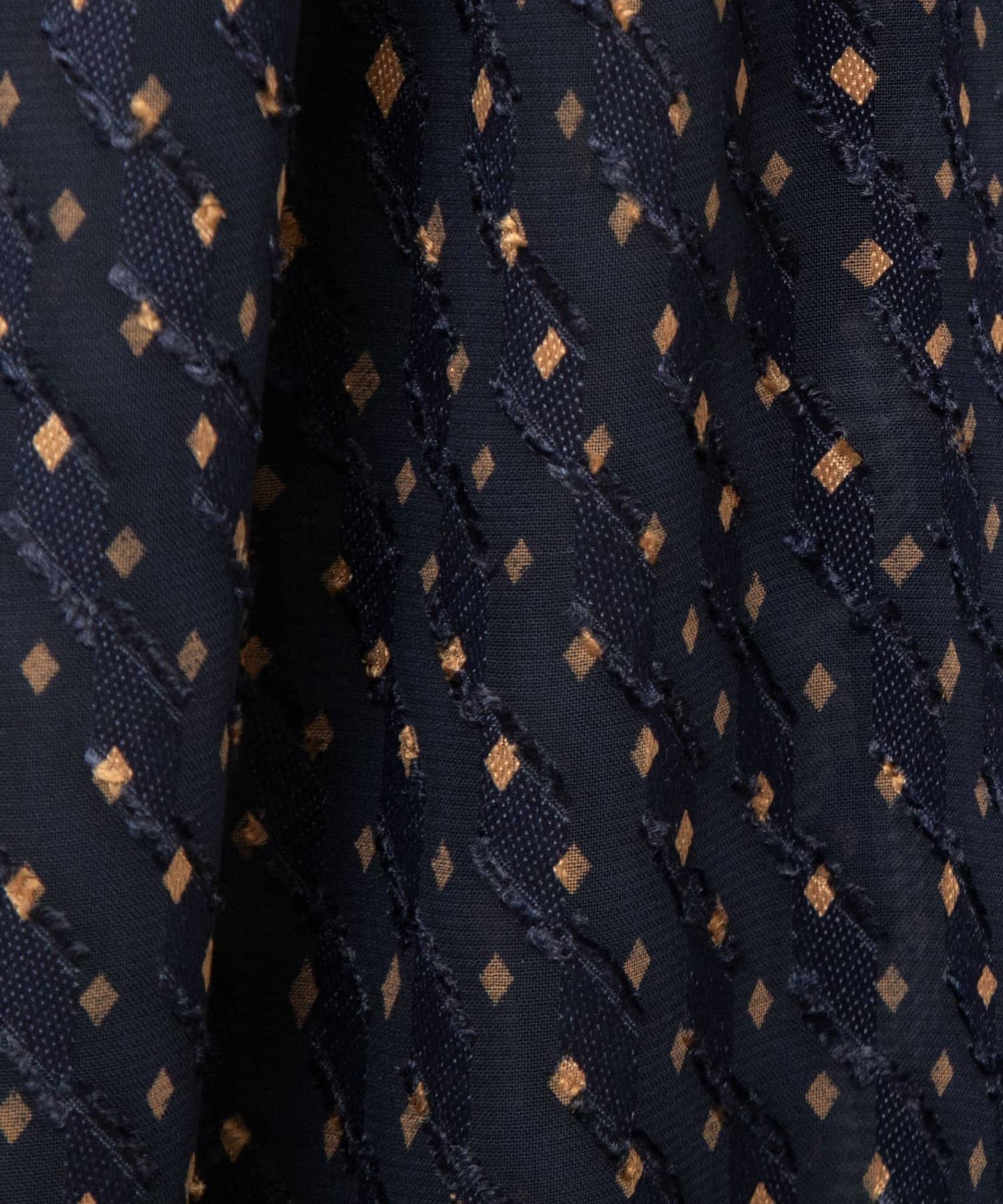 NOLLEY'S(ノーリーズ) ウォッシャブルシフォンカットプリントワンピース