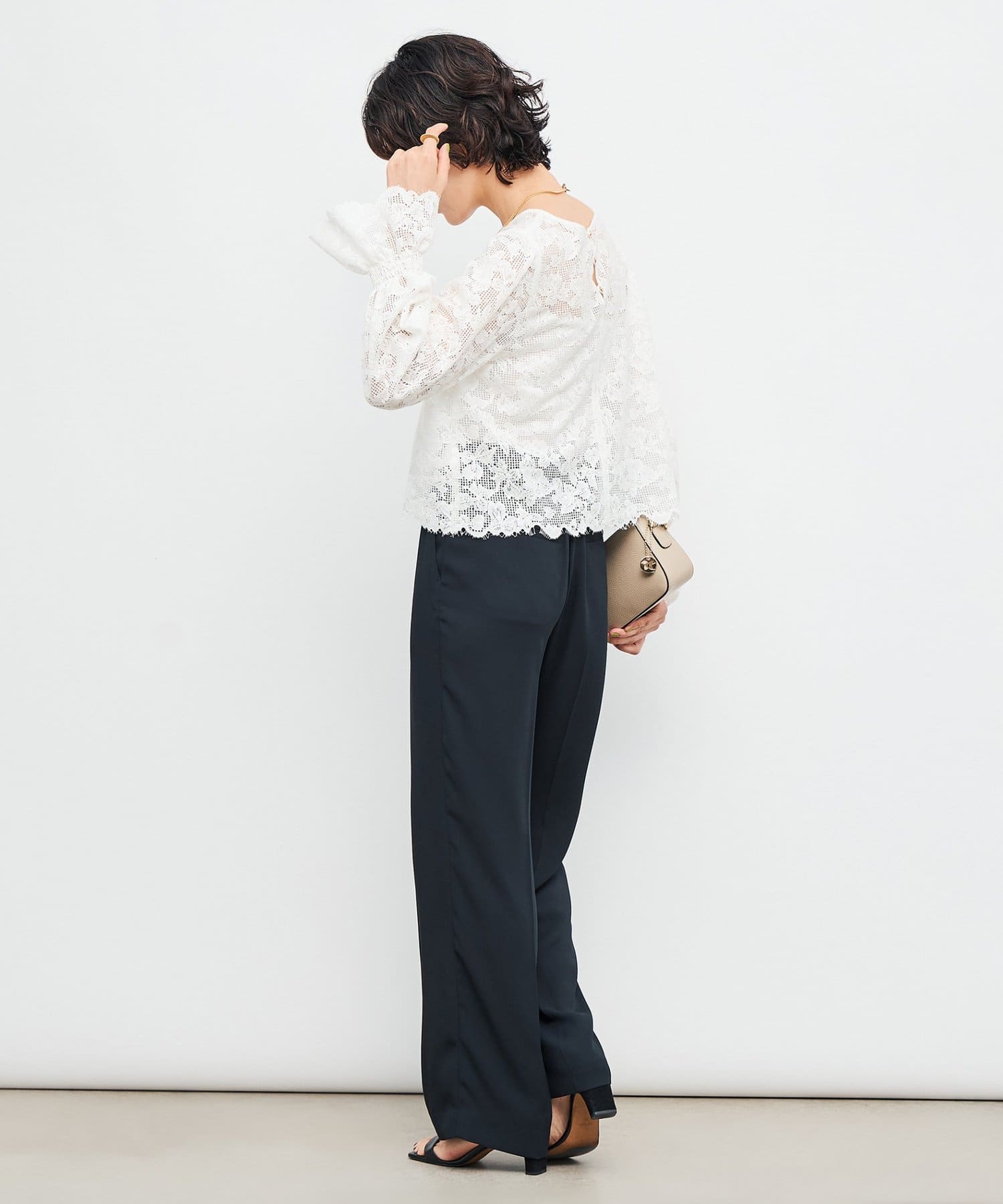 ウォッシャブルレース2WAYブラウス | NOLLEY'S(ノーリーズ