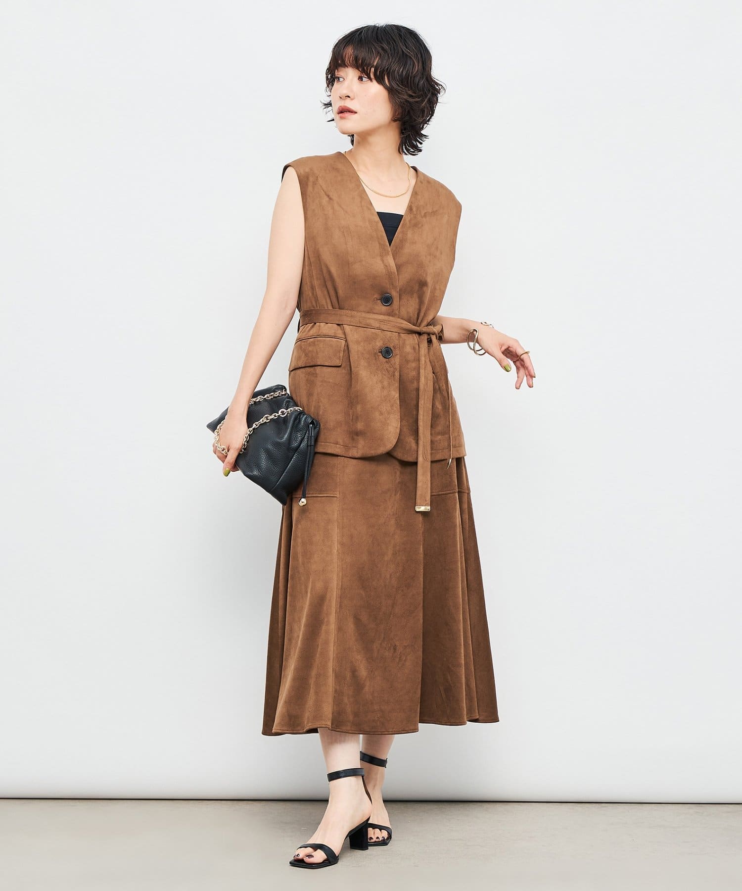 Nolley's ジレ、パンツ　セットアップ NOLLEY'S】便利さ、着回し力、おしゃれさが揃う「セットアップ